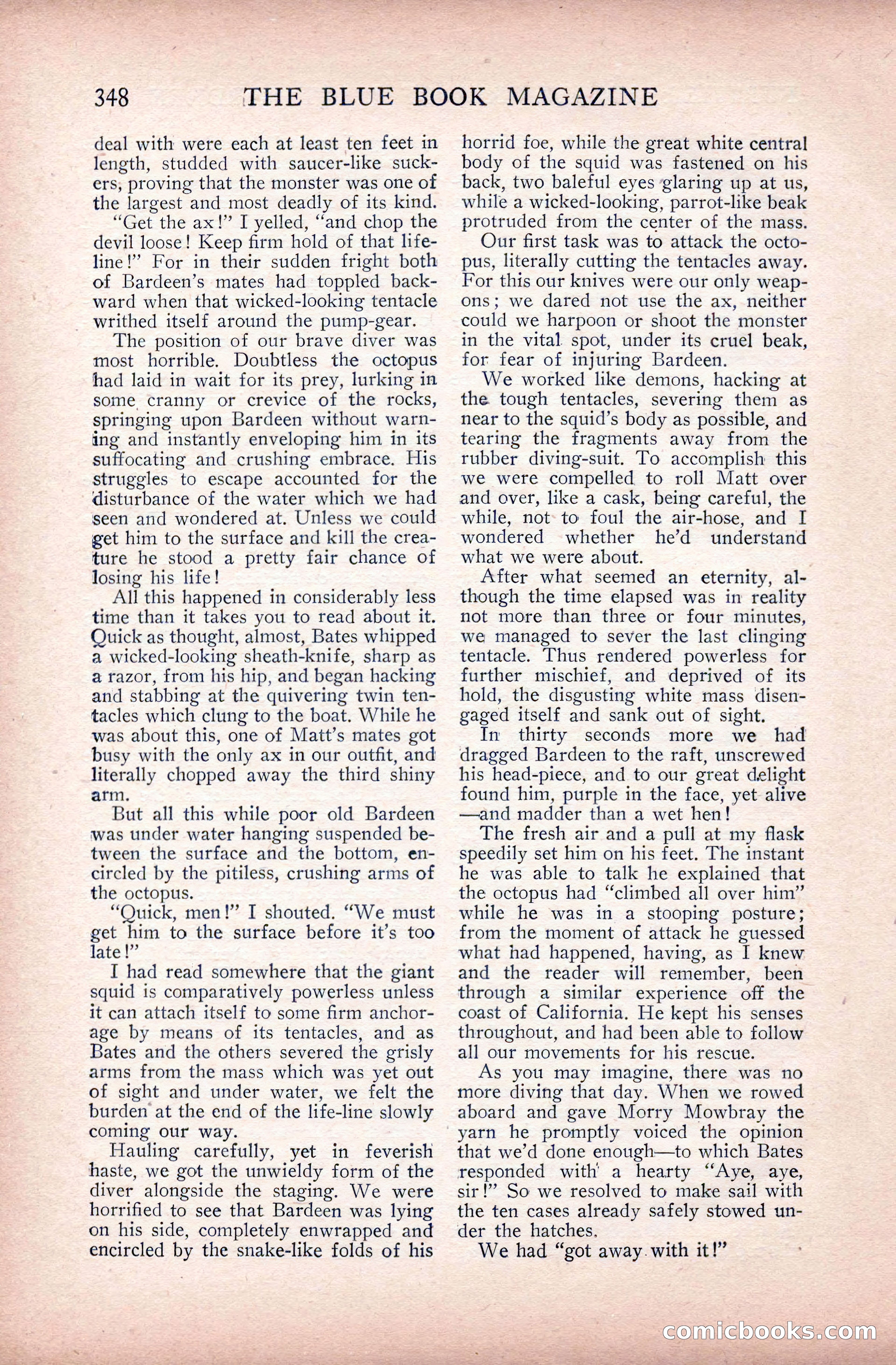 The Blue Book Magazine, June 1911 — page 128 of 246