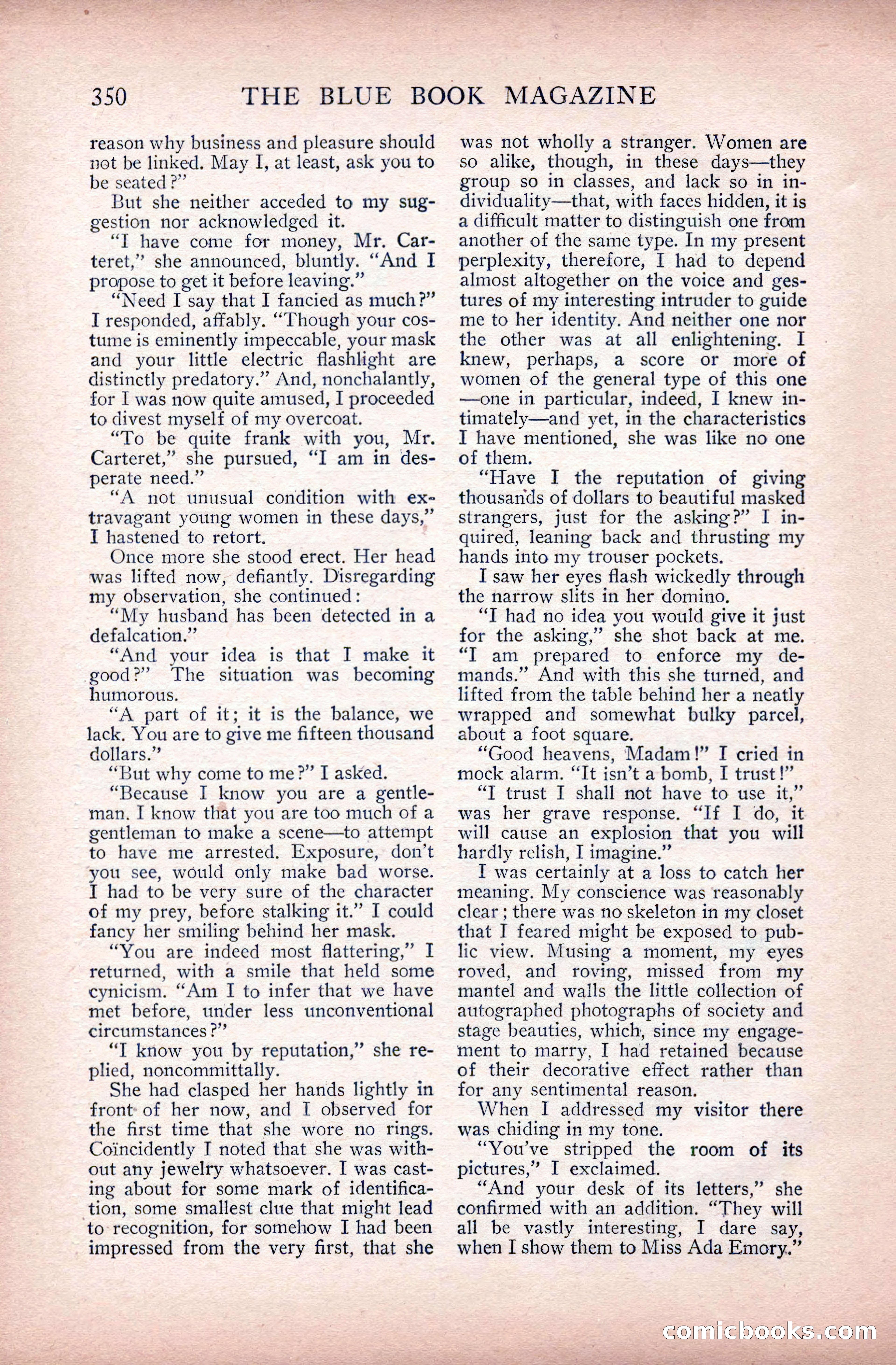 The Blue Book Magazine, June 1911 — page 130 of 246