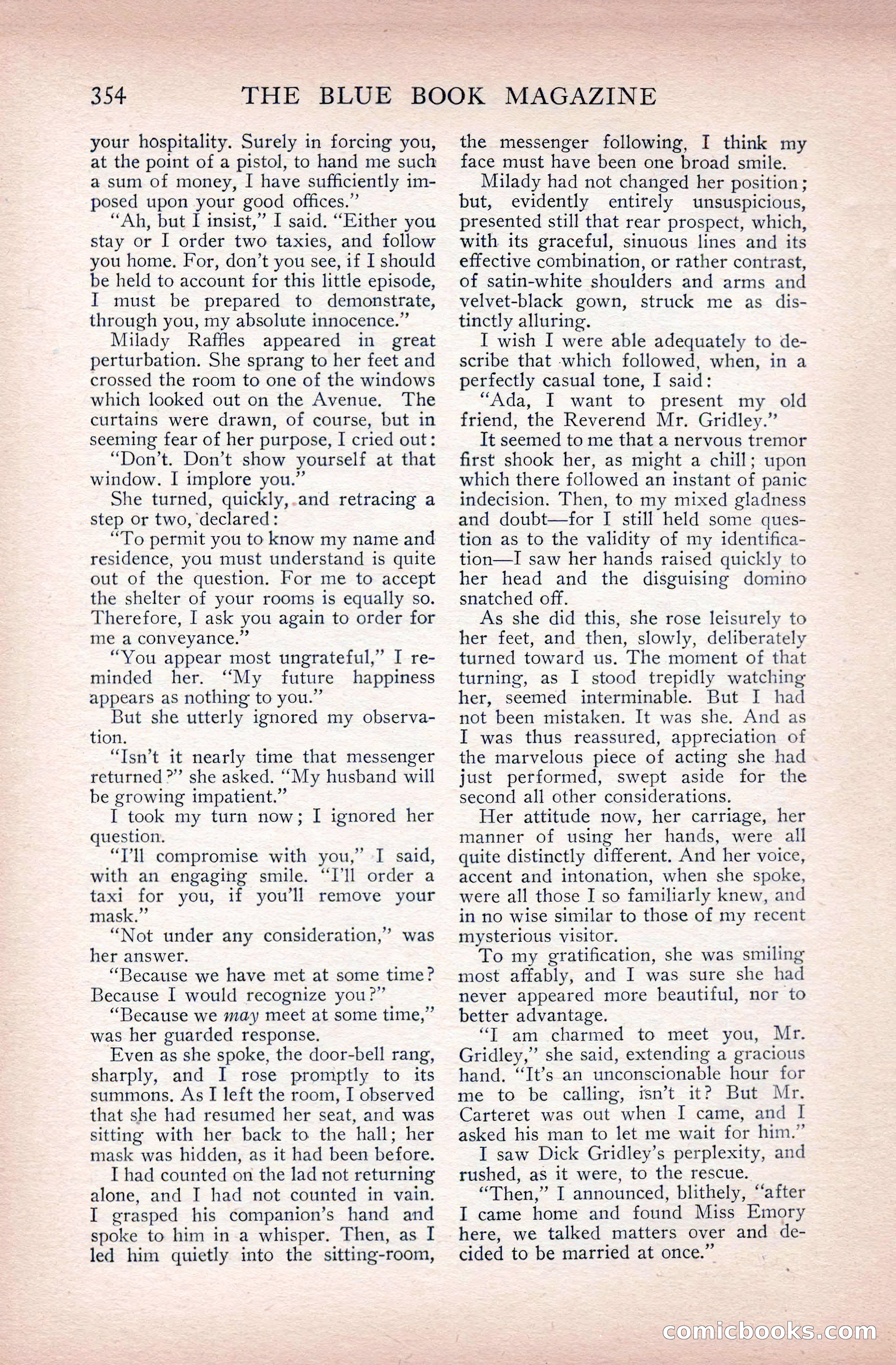 The Blue Book Magazine, June 1911 — page 134 of 246