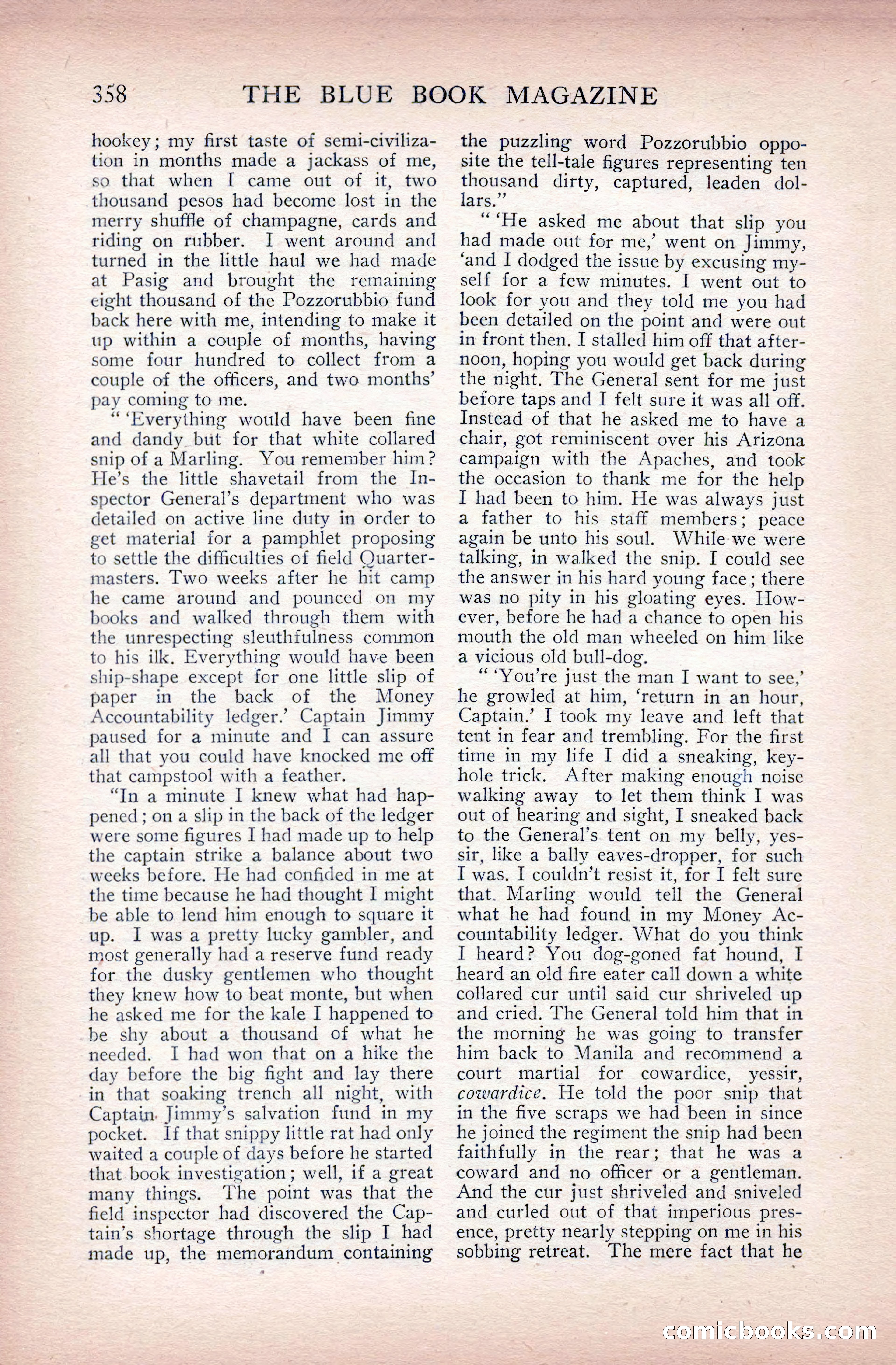 The Blue Book Magazine, June 1911 — page 138 of 246