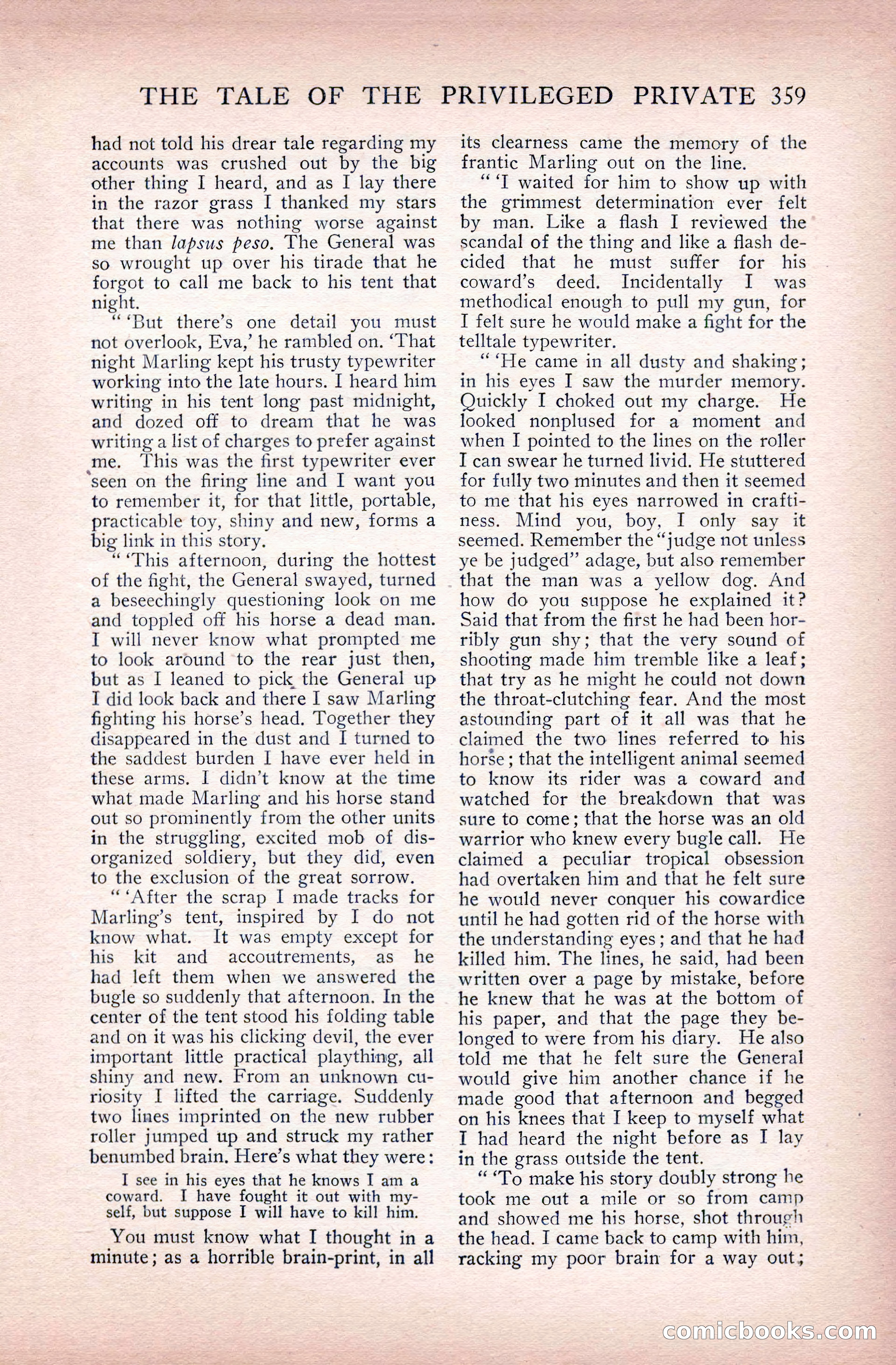 The Blue Book Magazine, June 1911 — page 139 of 246