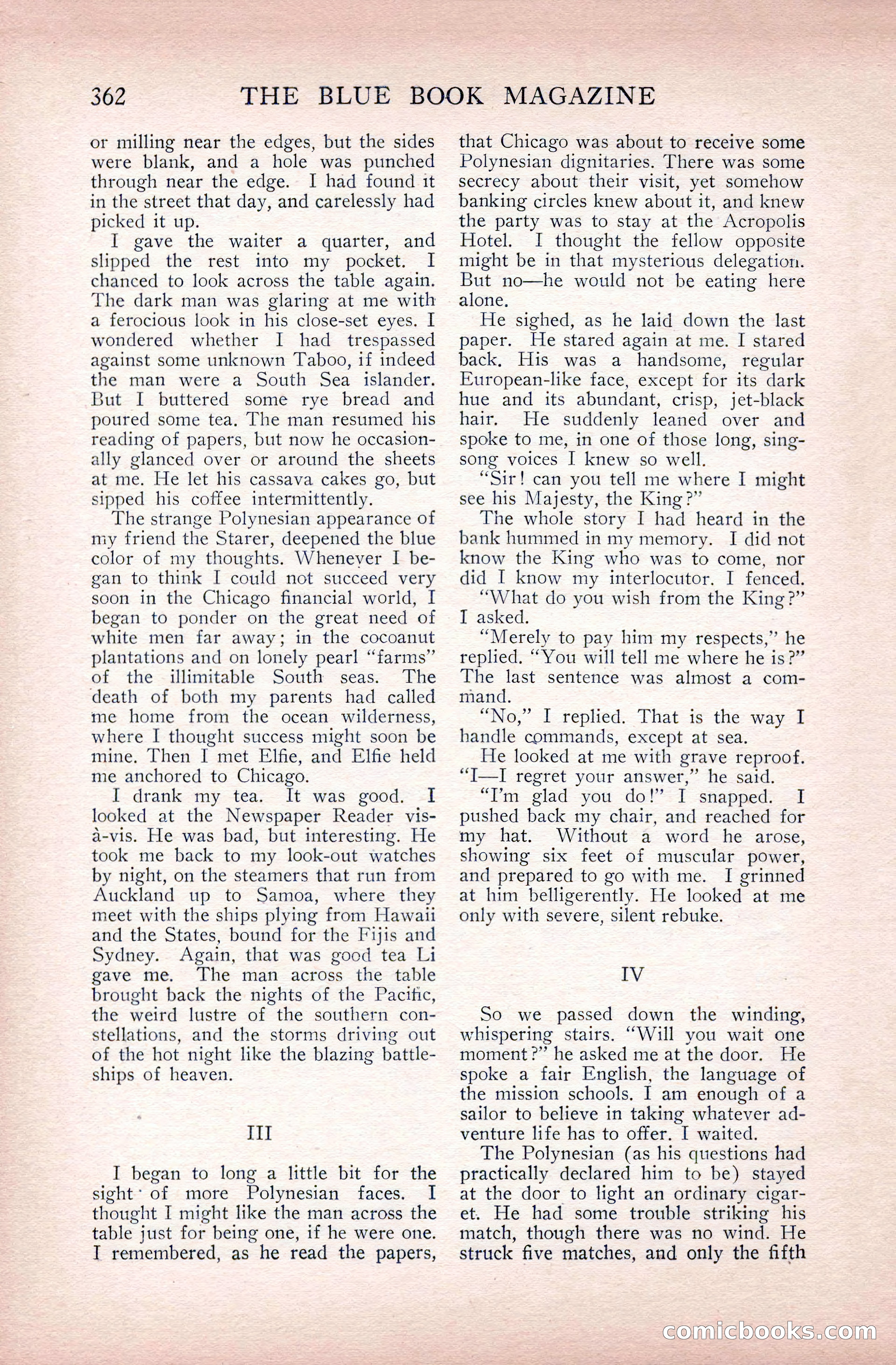 The Blue Book Magazine, June 1911 — page 142 of 246