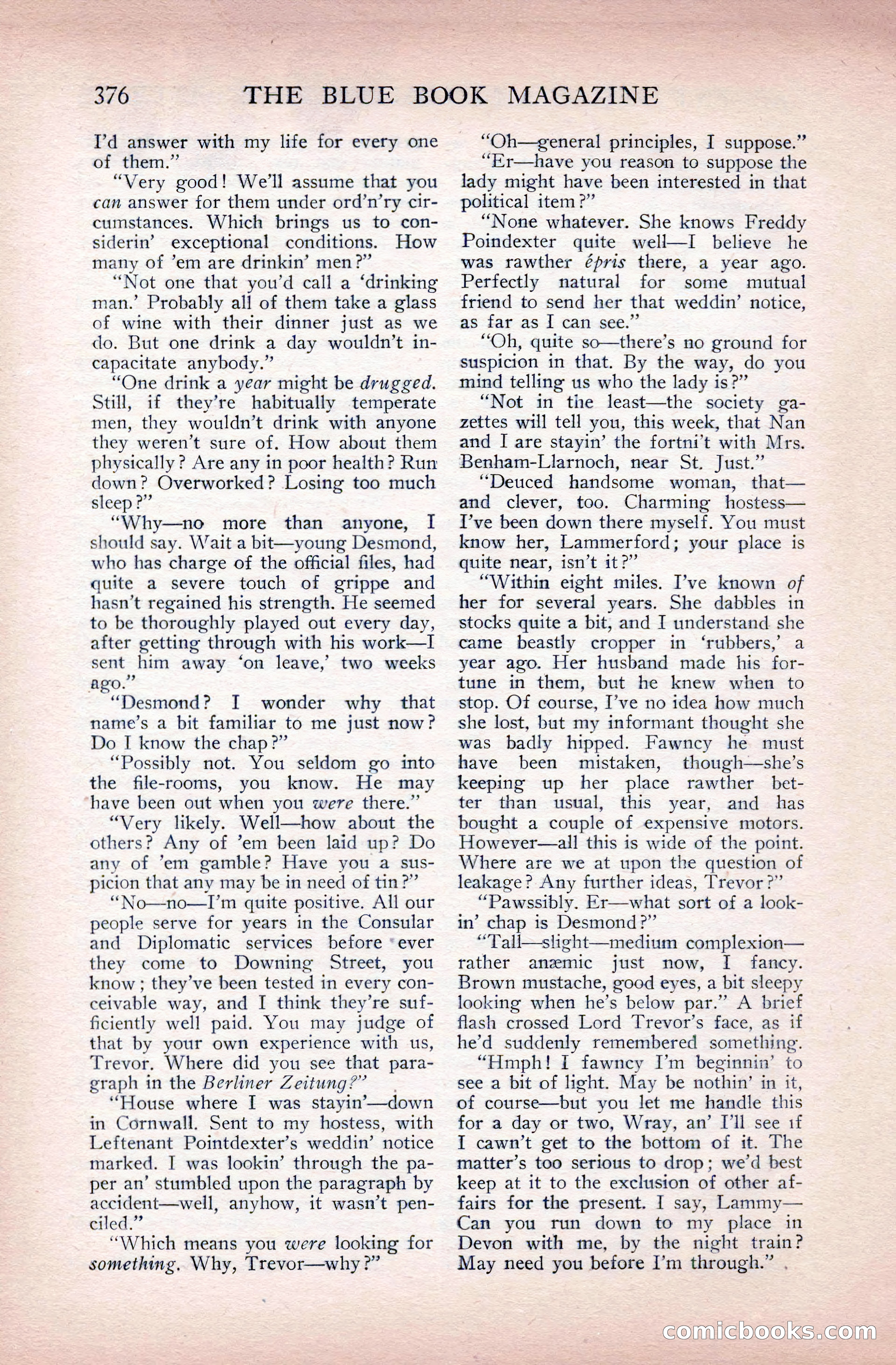 The Blue Book Magazine, June 1911 — page 156 of 246