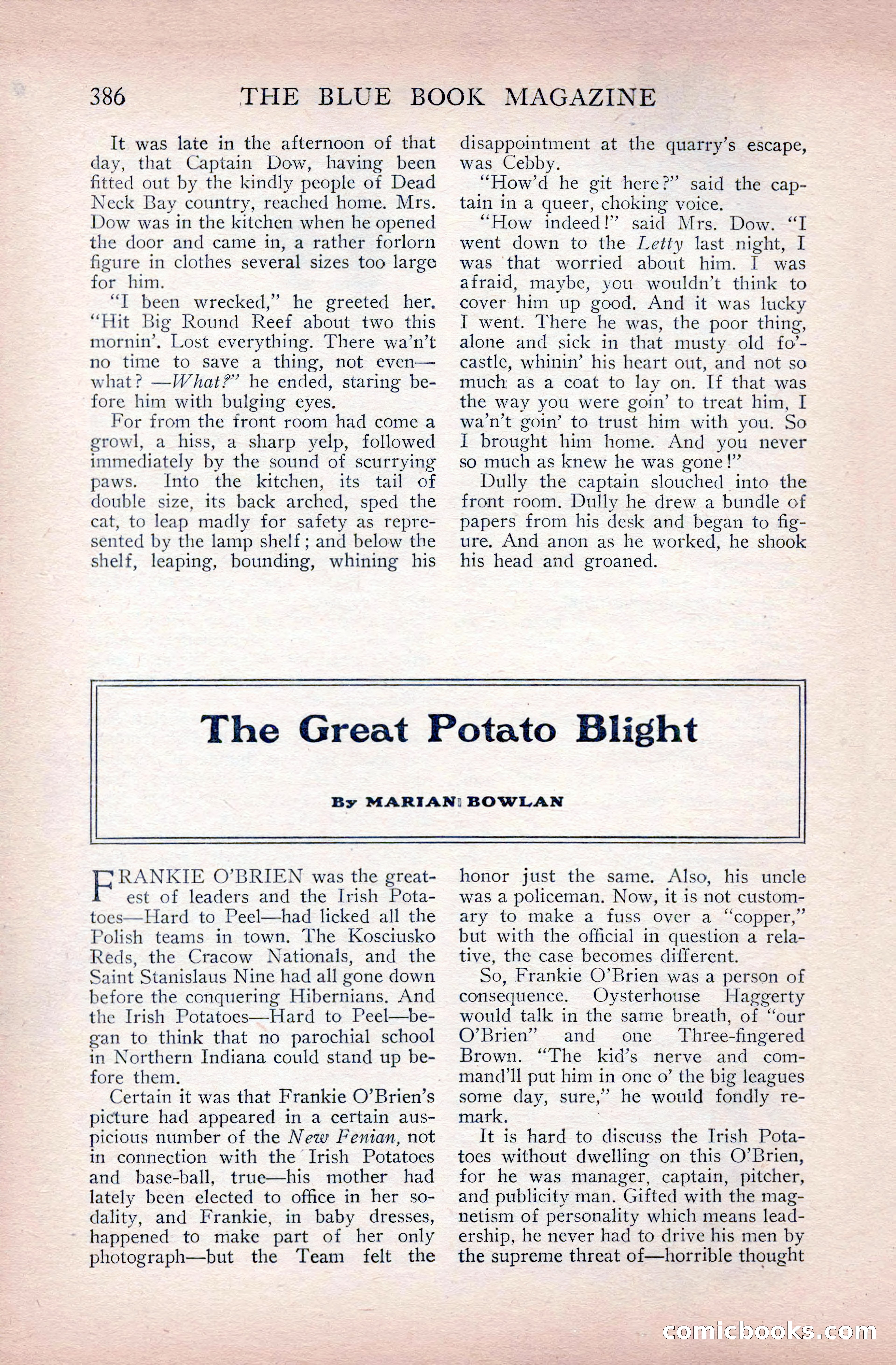 The Blue Book Magazine, June 1911 — page 166 of 246