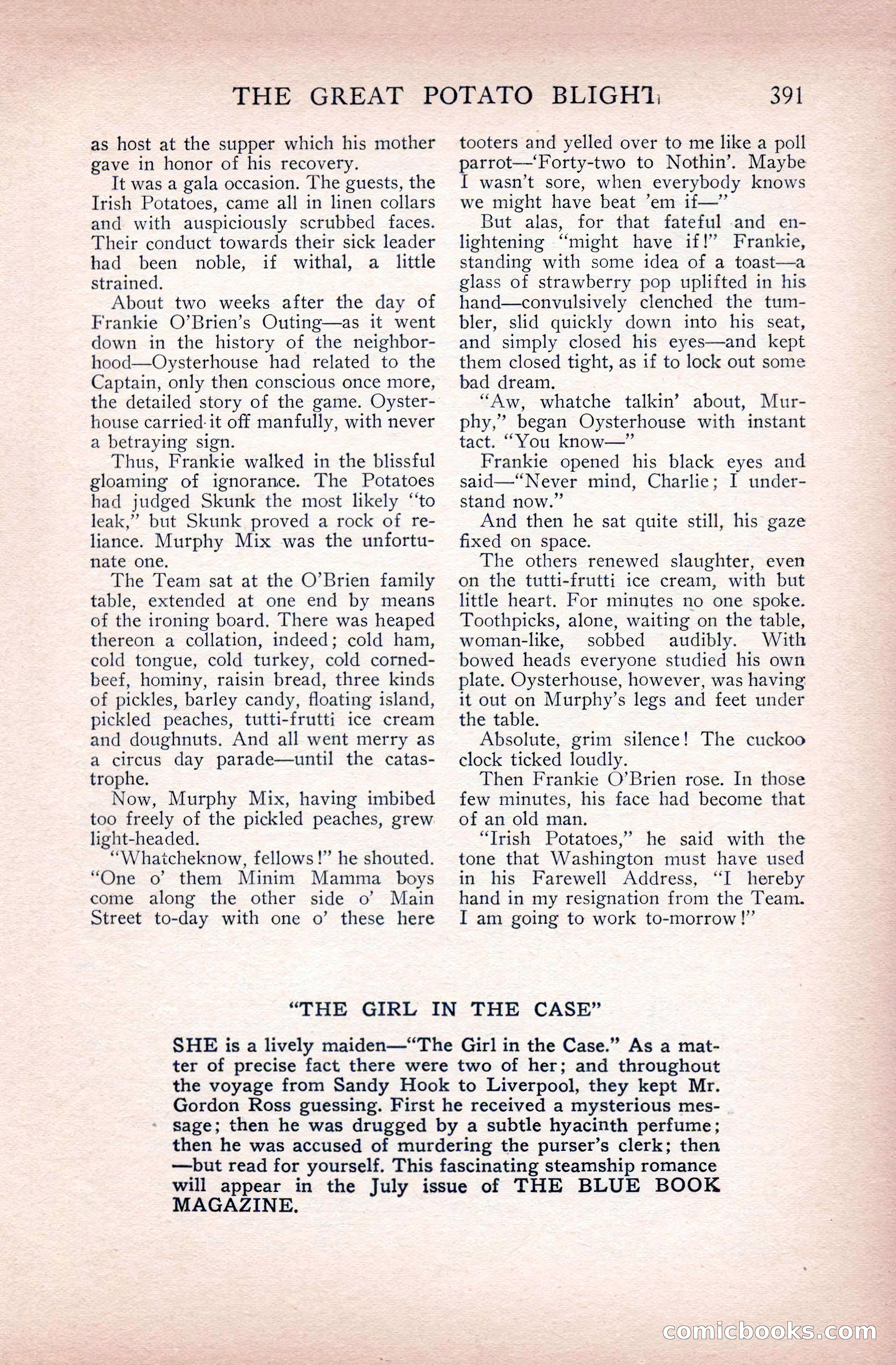 The Blue Book Magazine, June 1911 — page 171 of 246