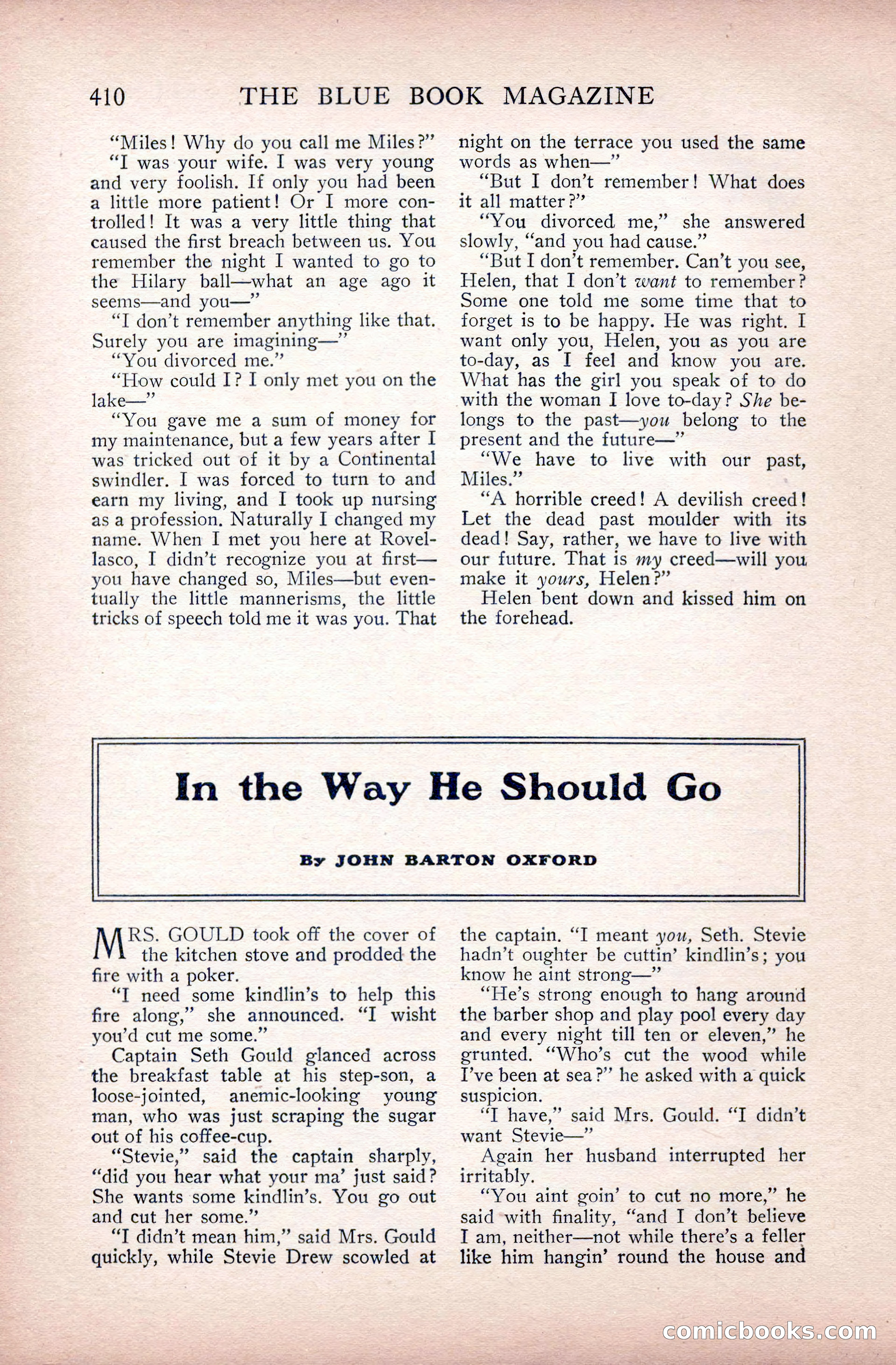 The Blue Book Magazine, June 1911 — page 190 of 246