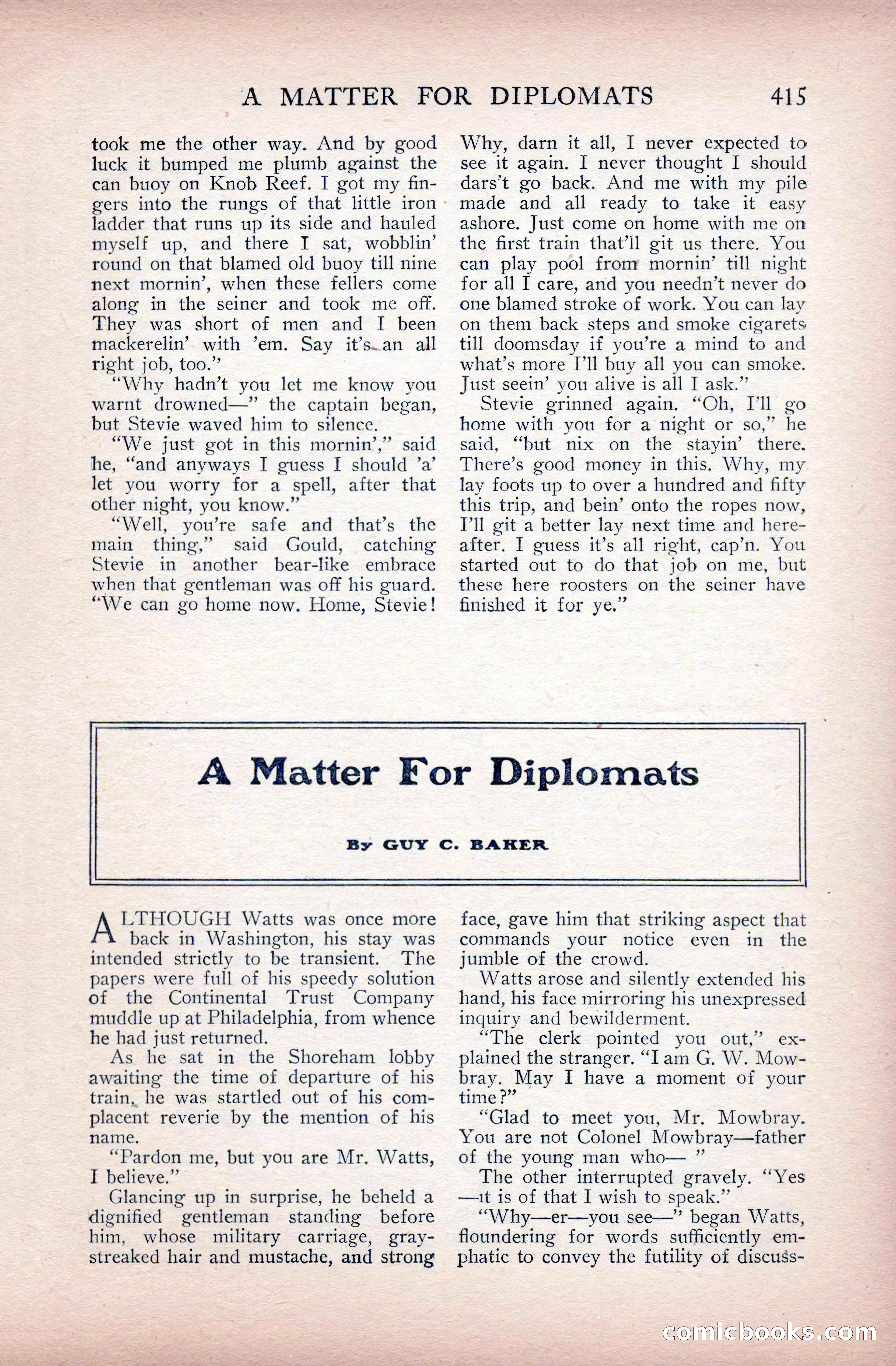 The Blue Book Magazine, June 1911 — page 195 of 246