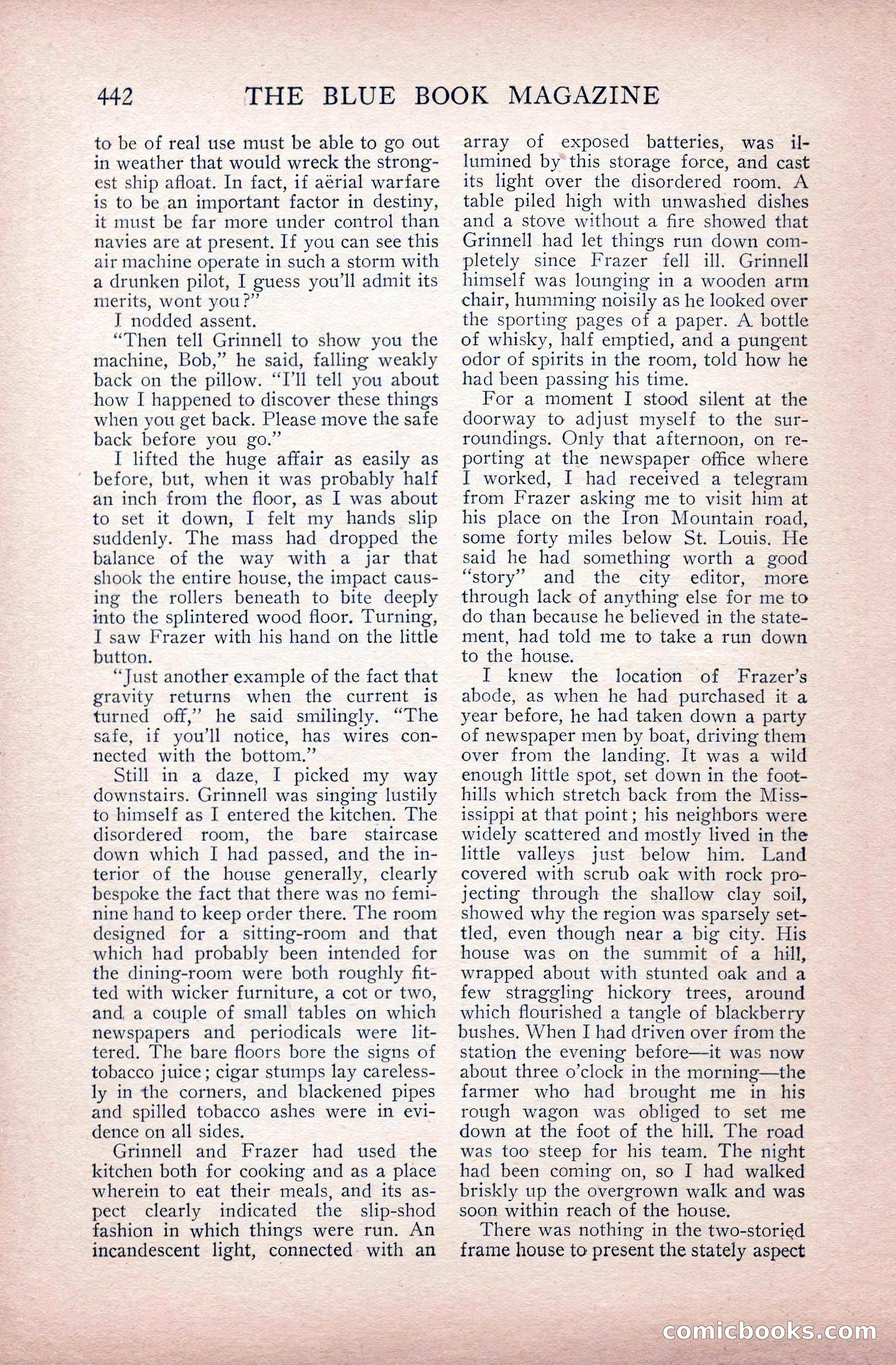 The Blue Book Magazine, June 1911 — page 222 of 246
