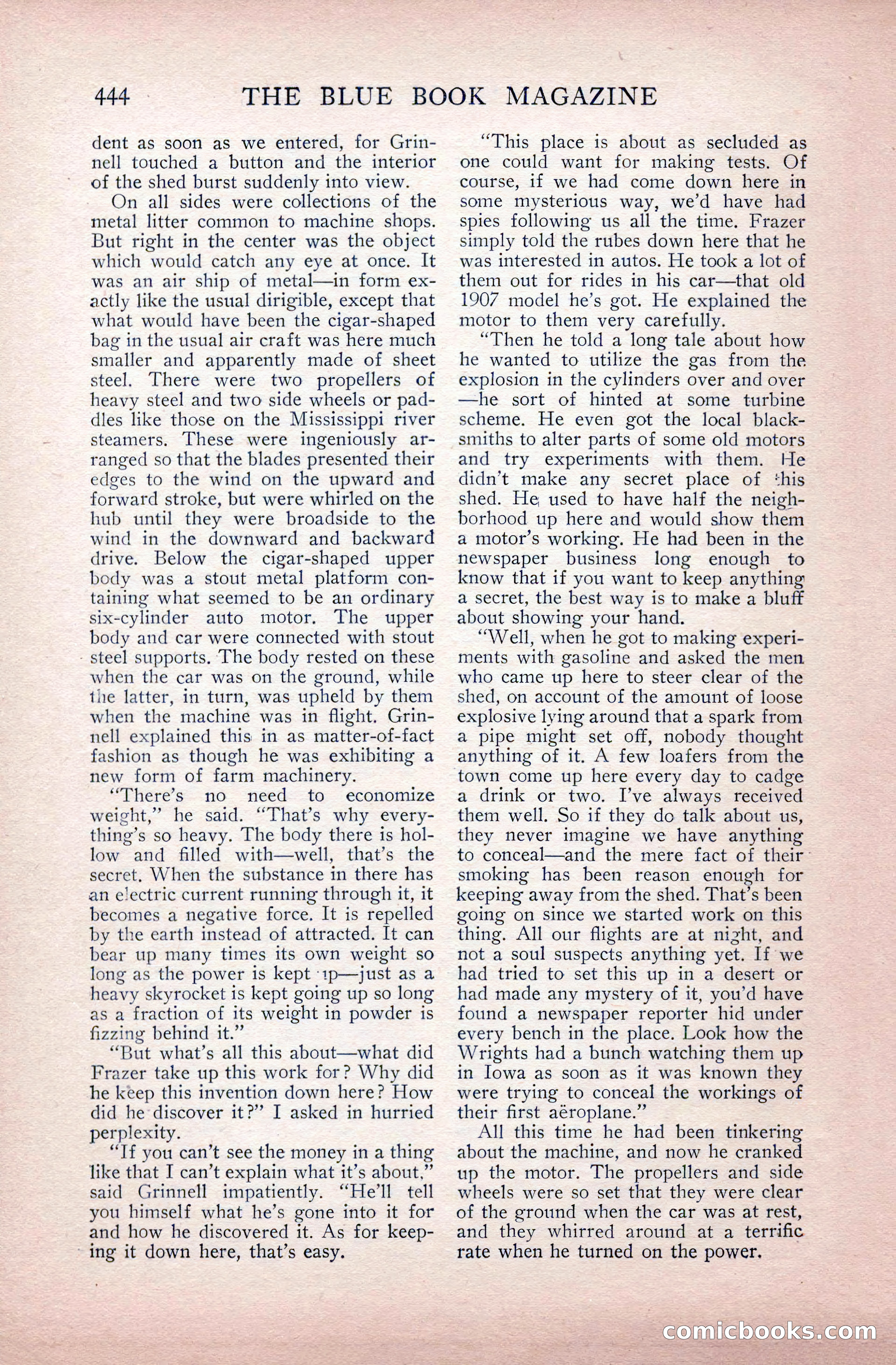 The Blue Book Magazine, June 1911 — page 224 of 246