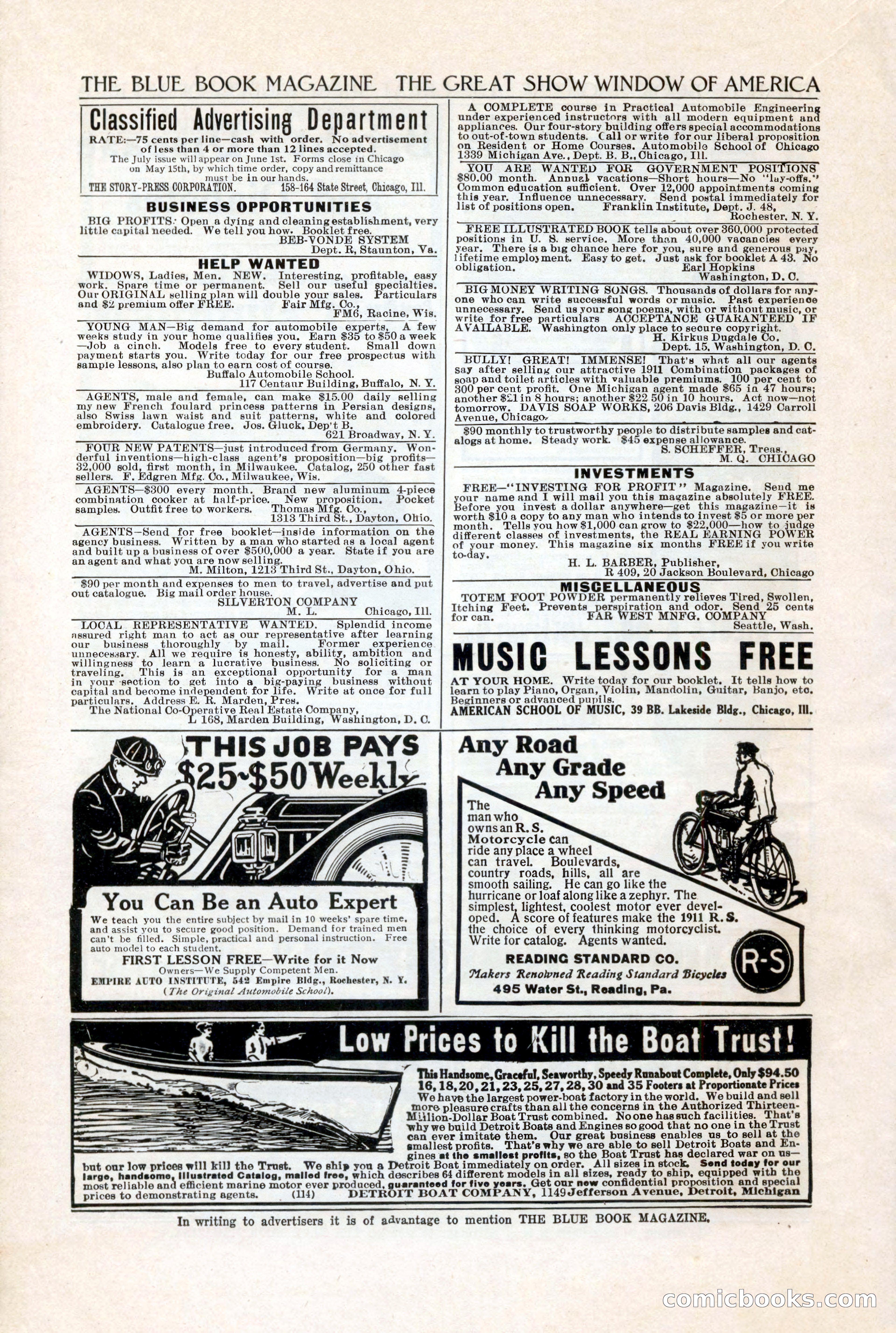 The Blue Book Magazine, June 1911 — page 238 of 246
