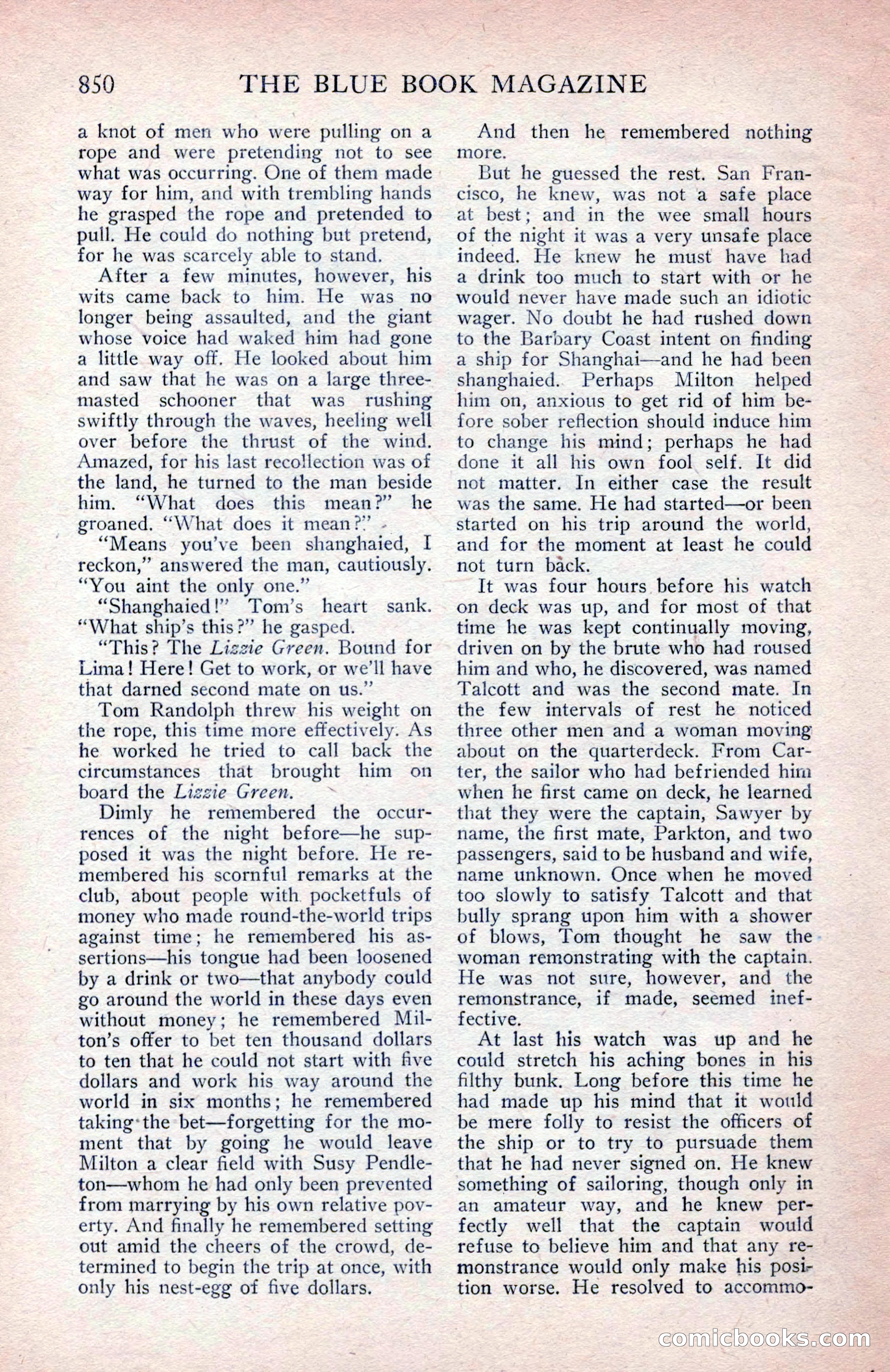 The Blue Book Magazine, March 1914 — page 20 of 222