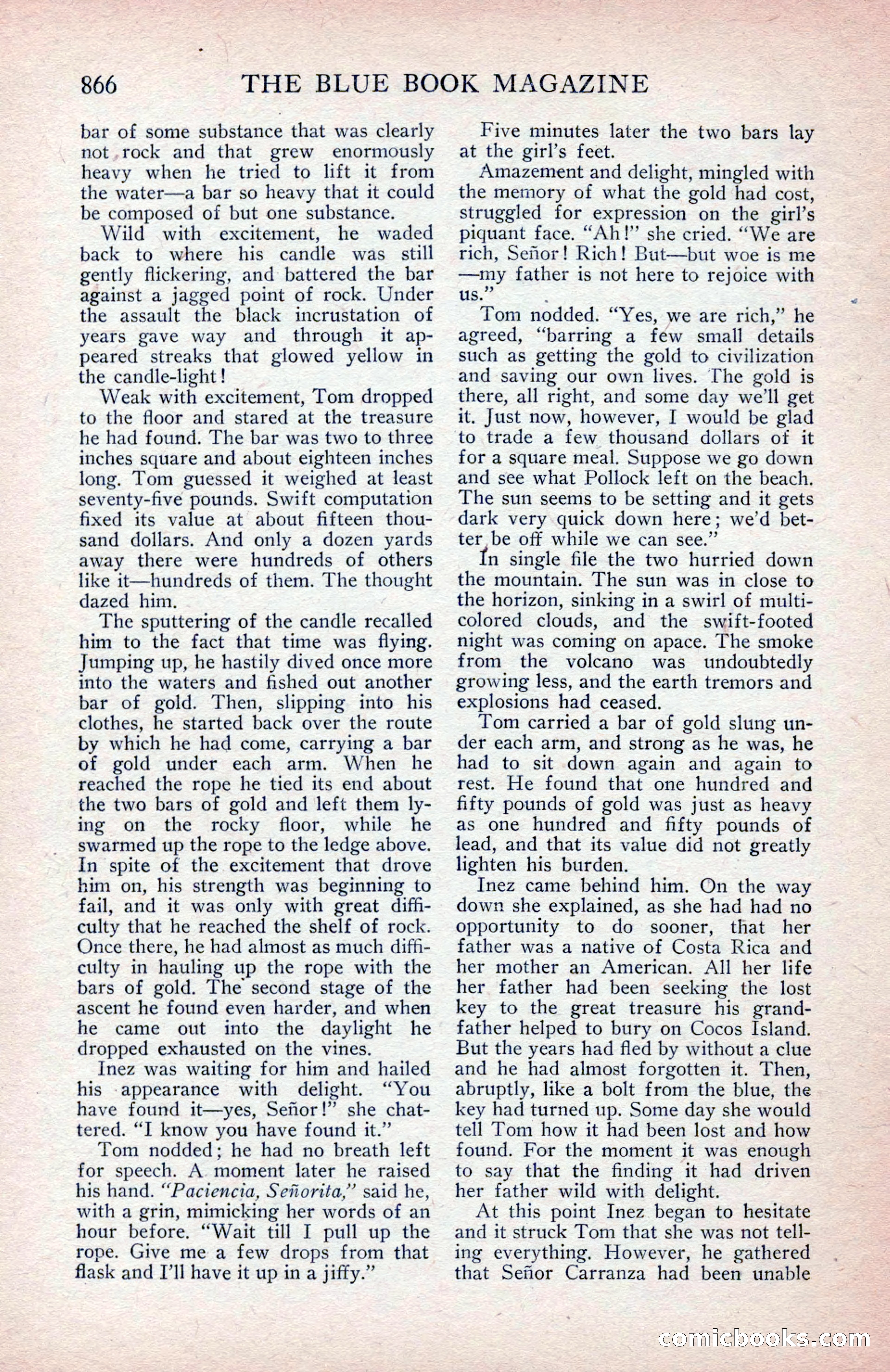 The Blue Book Magazine, March 1914 — page 36 of 222