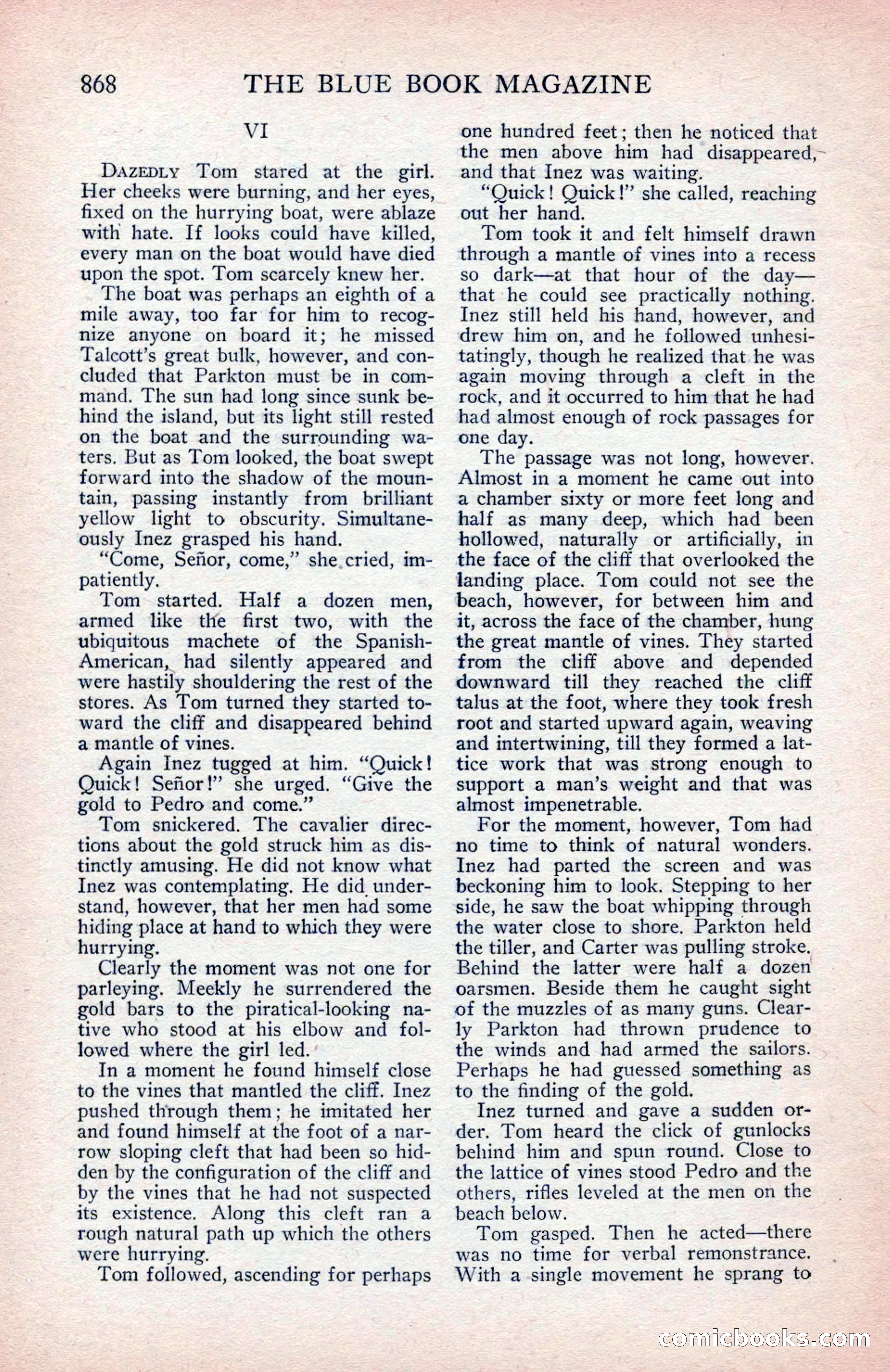 The Blue Book Magazine, March 1914 — page 38 of 222