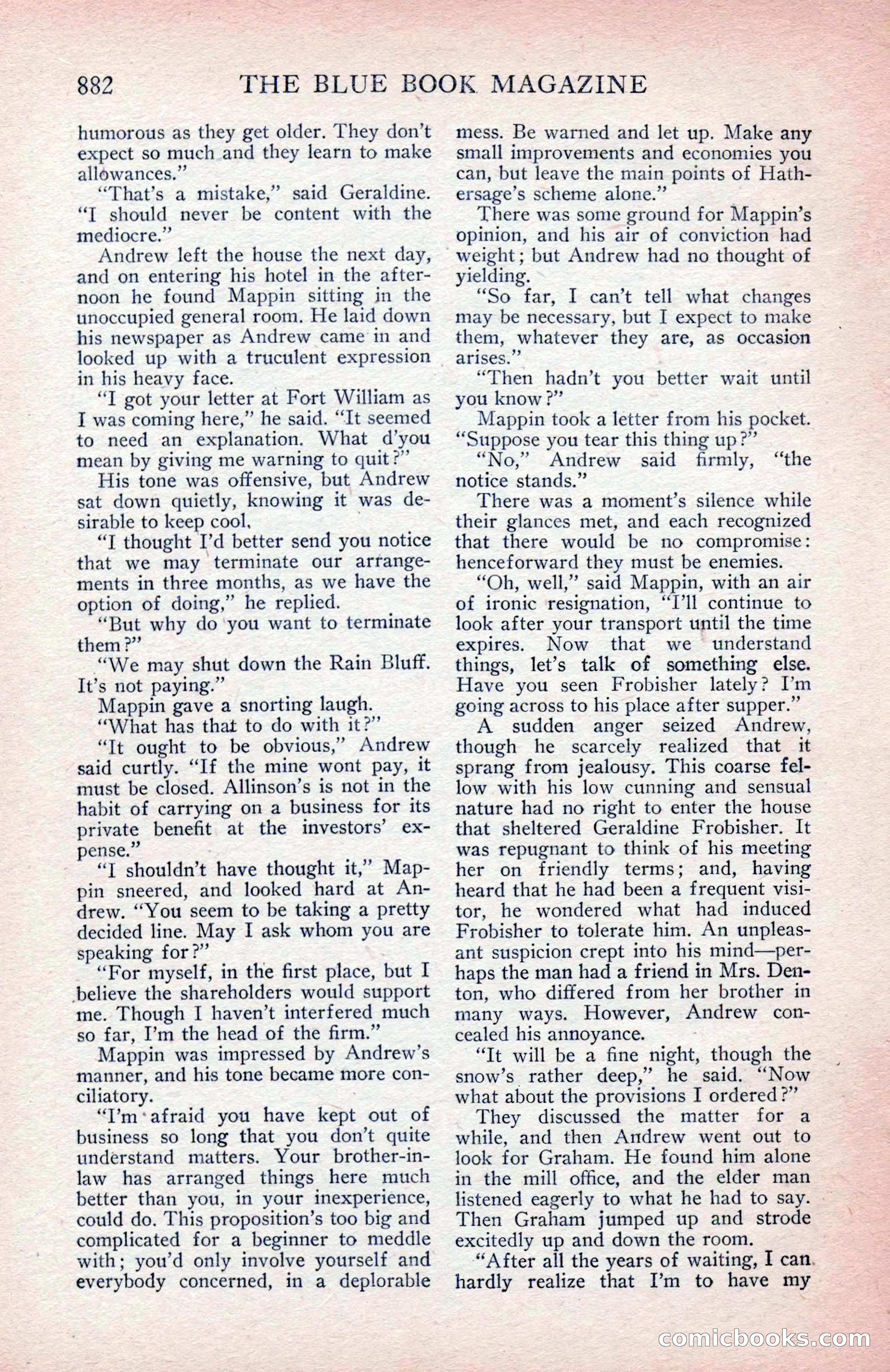 The Blue Book Magazine, March 1914 — page 52 of 222