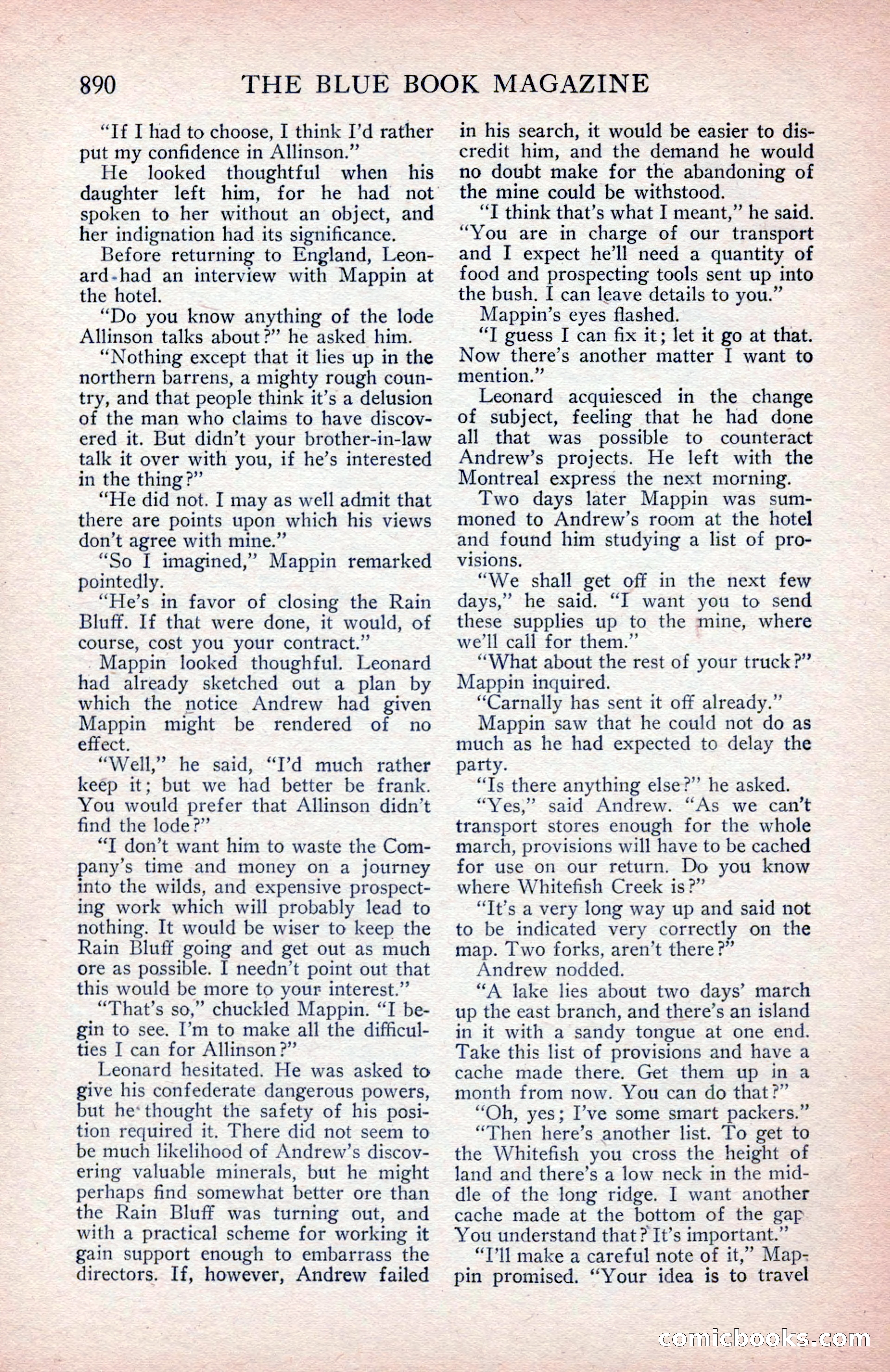 The Blue Book Magazine, March 1914 — page 60 of 222
