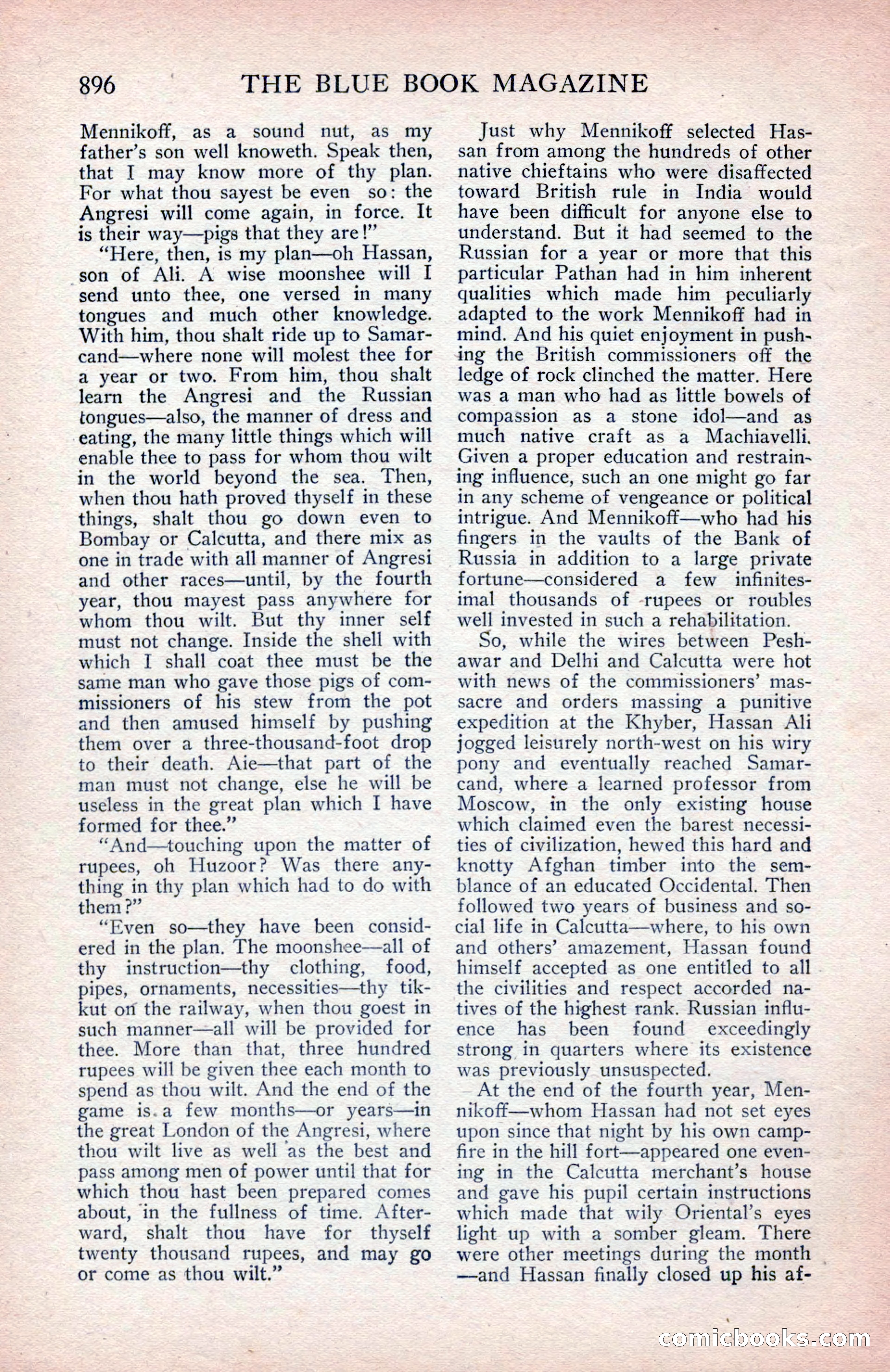 The Blue Book Magazine, March 1914 — page 66 of 222