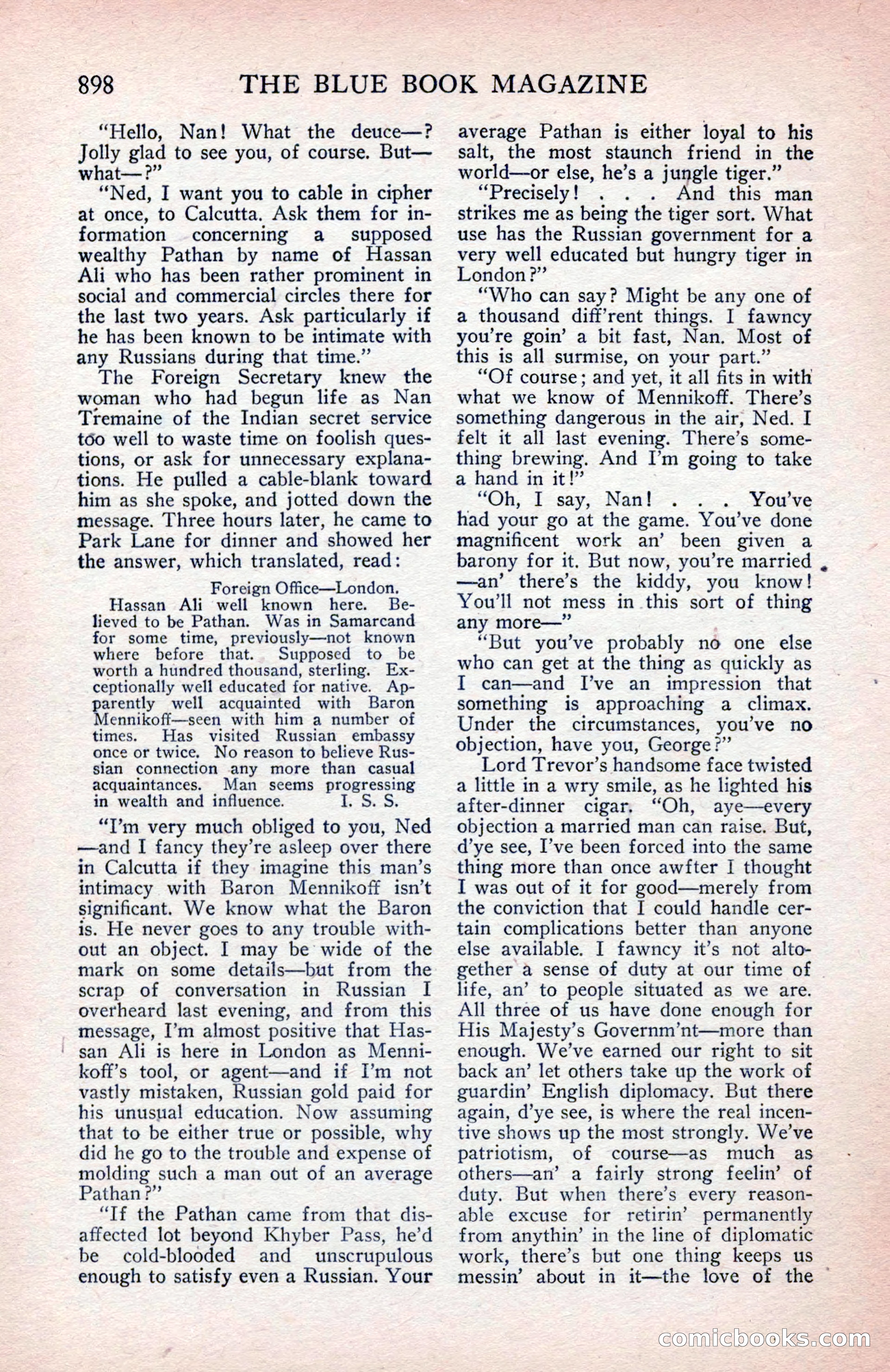 The Blue Book Magazine, March 1914 — page 68 of 222