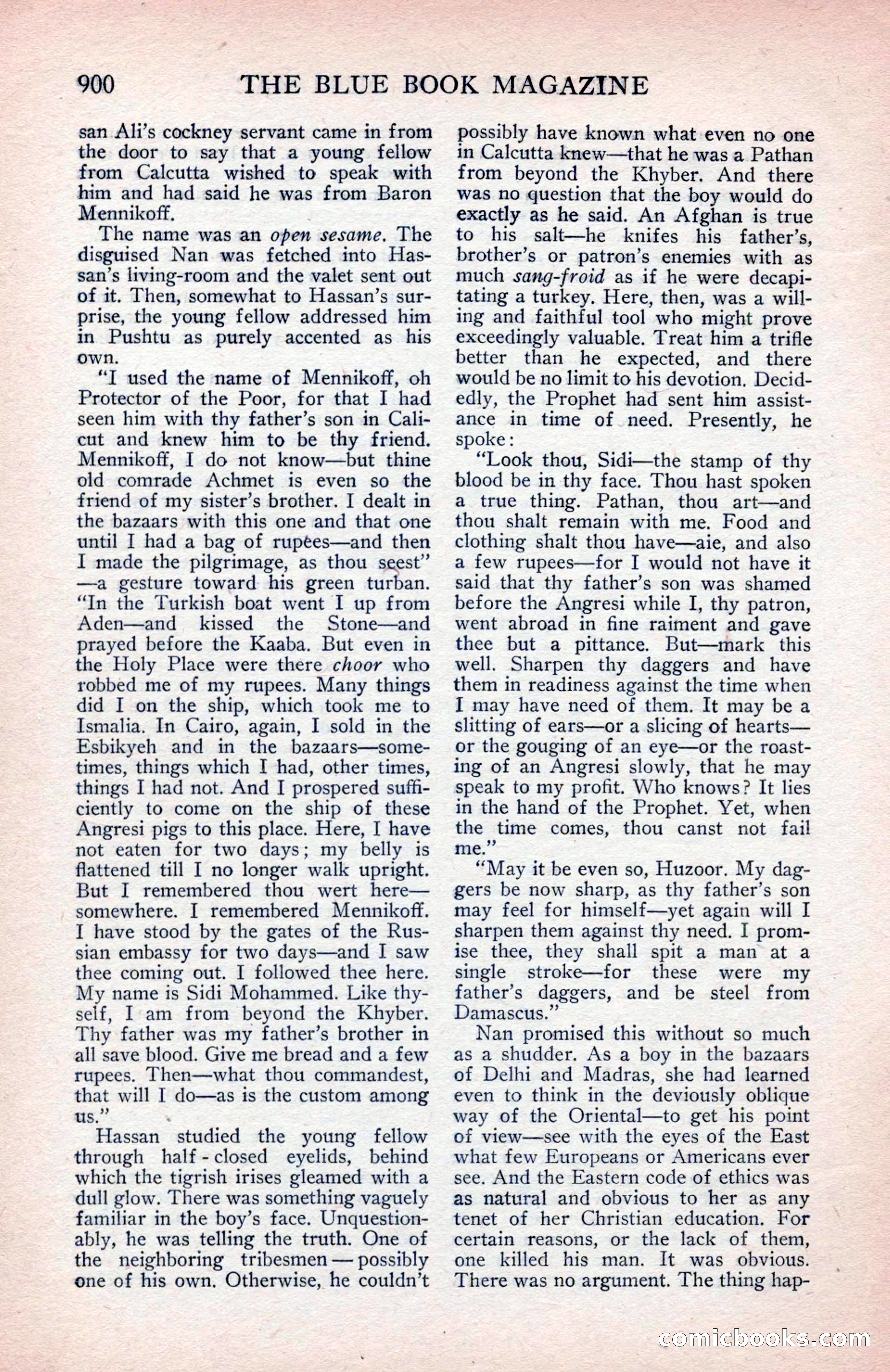 The Blue Book Magazine, March 1914 — page 70 of 222