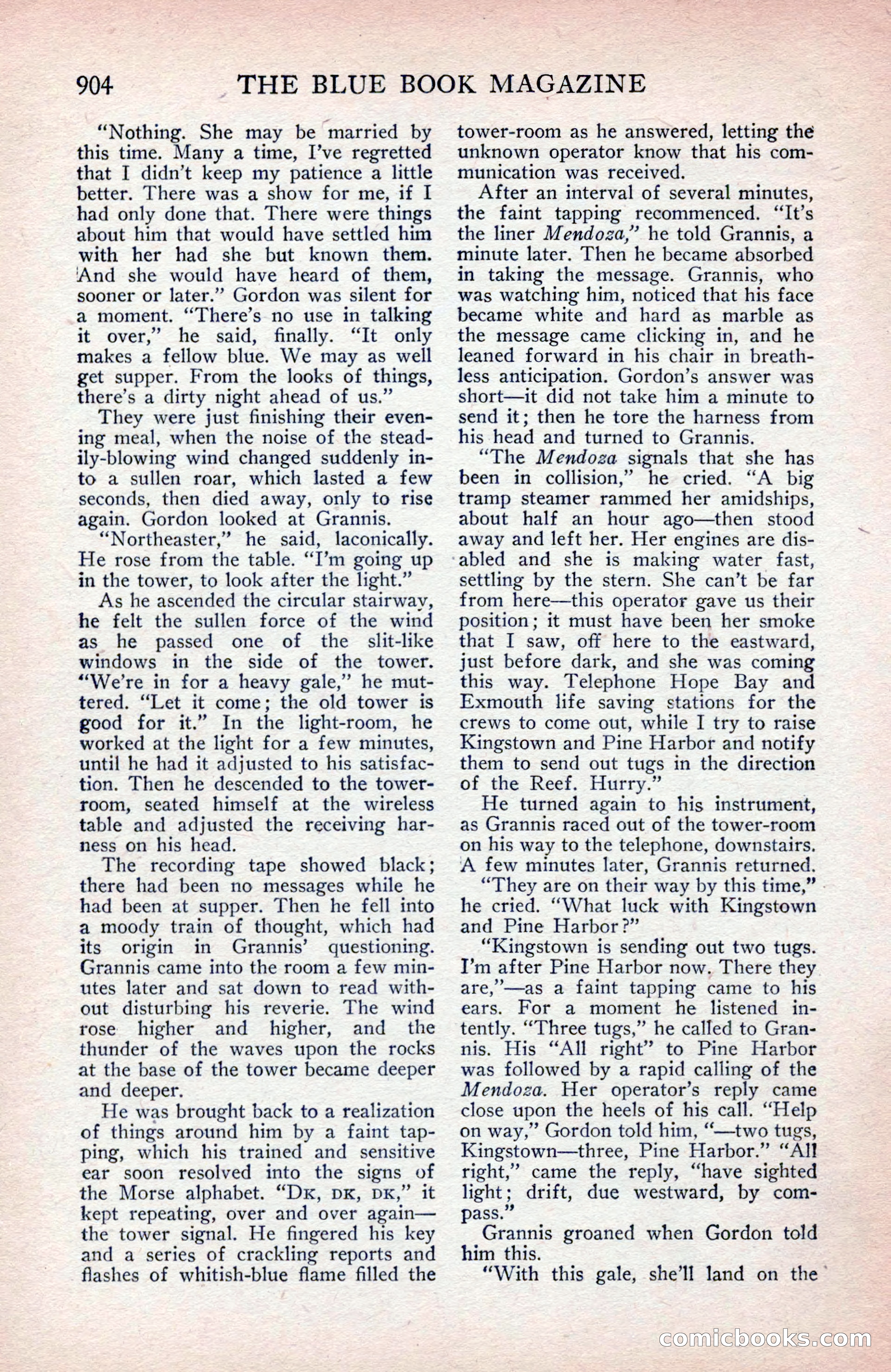 The Blue Book Magazine, March 1914 — page 74 of 222