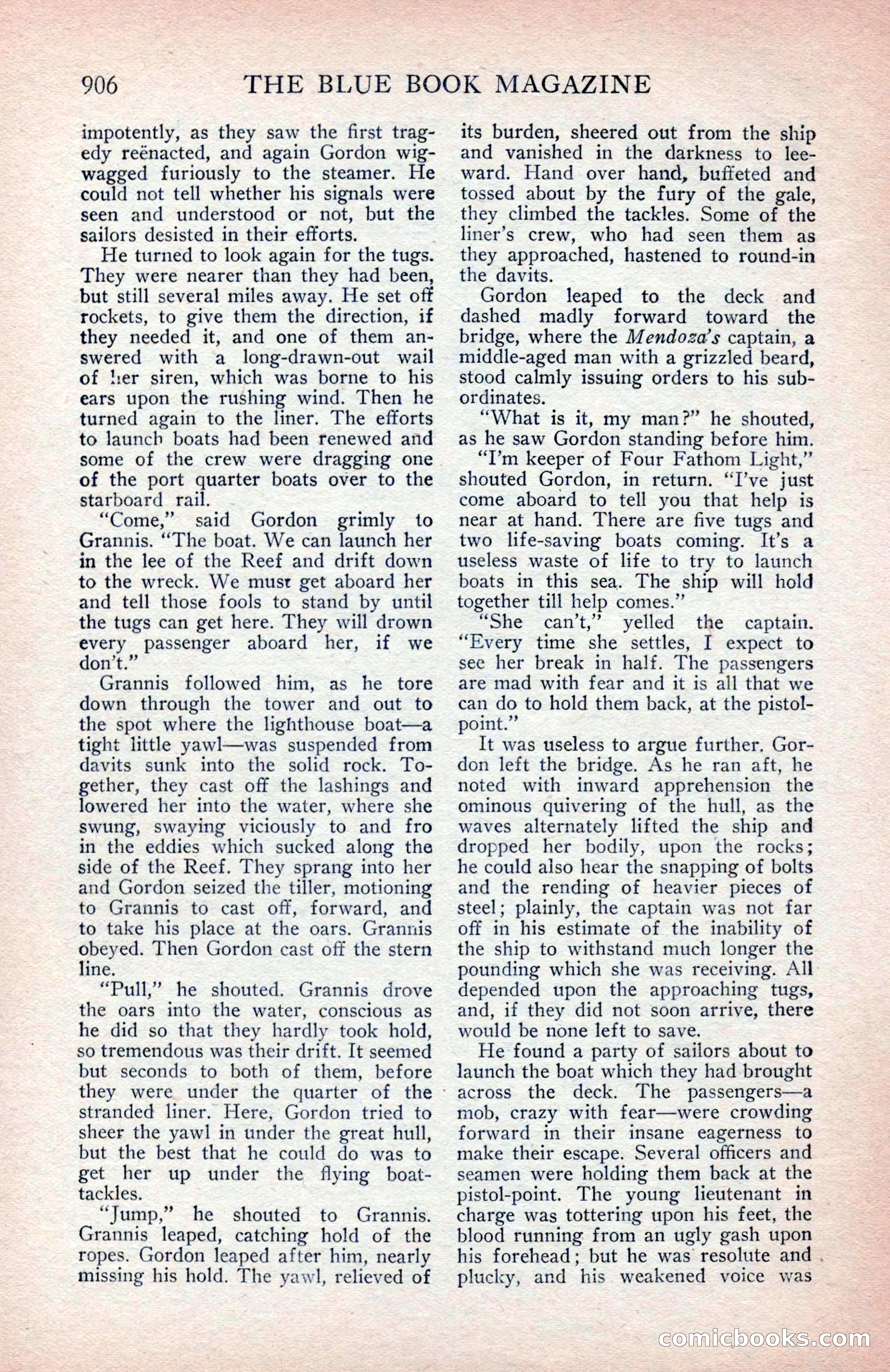 The Blue Book Magazine, March 1914 — page 76 of 222