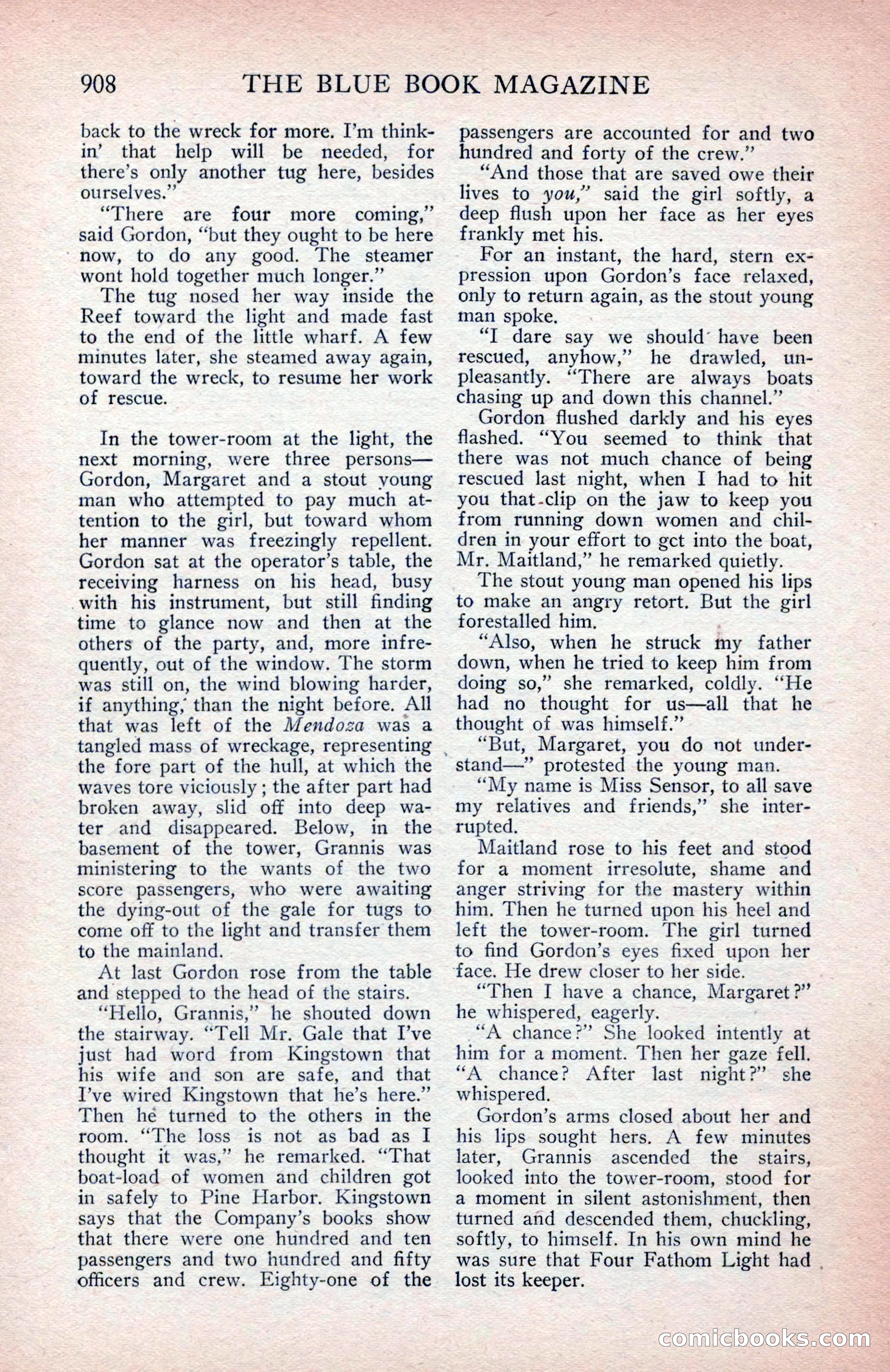 The Blue Book Magazine, March 1914 — page 78 of 222