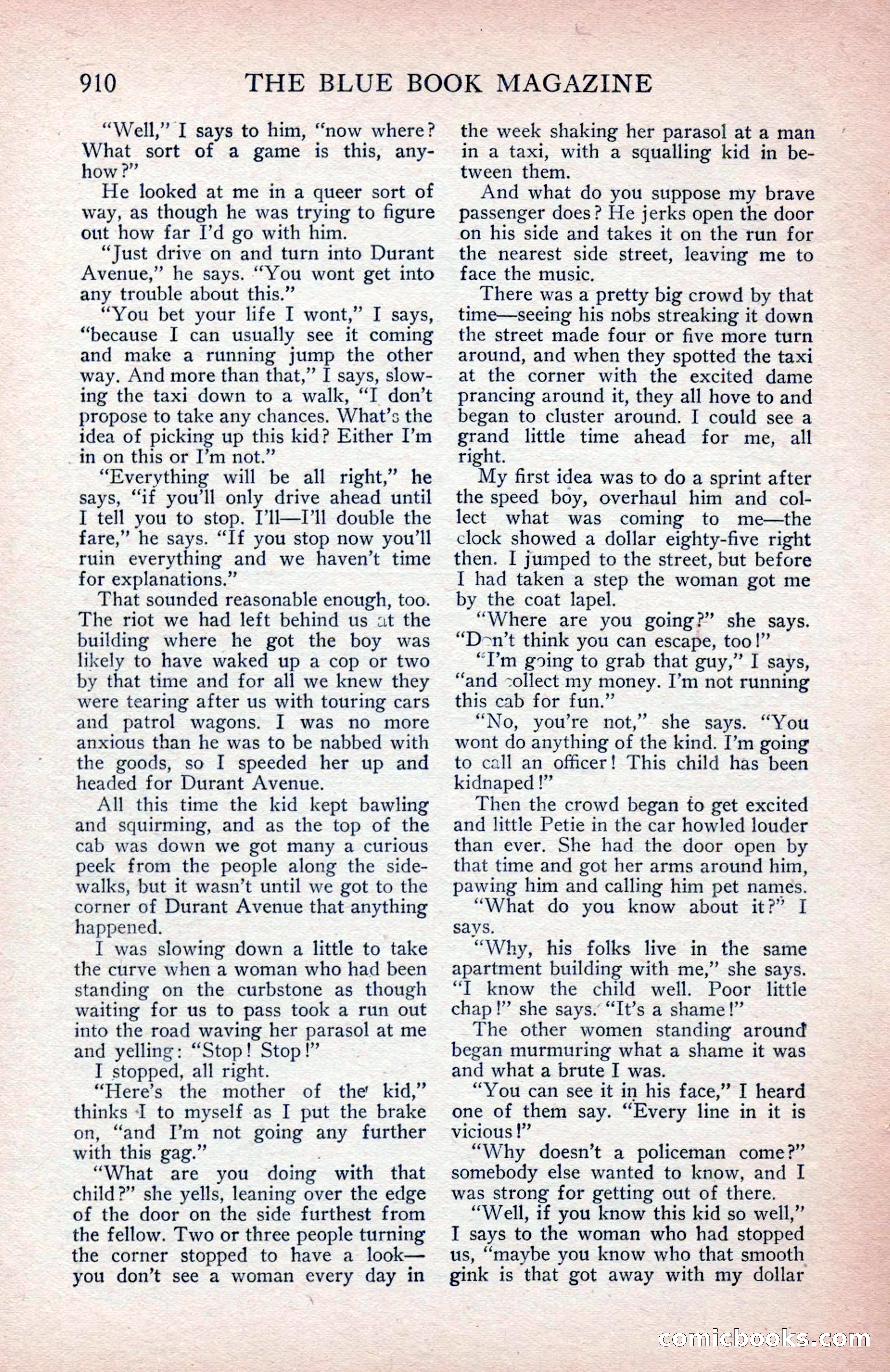 The Blue Book Magazine, March 1914 — page 80 of 222