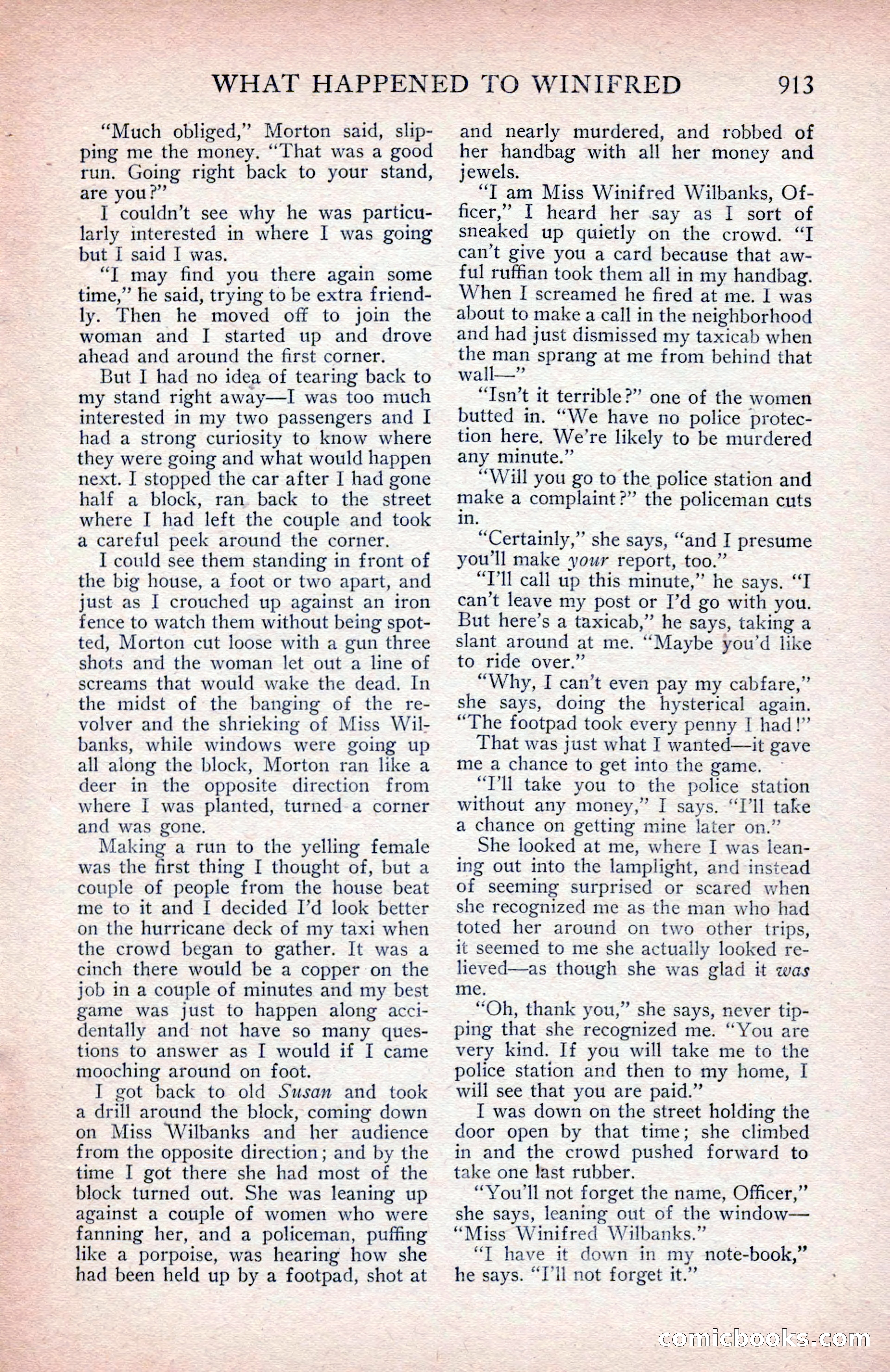 The Blue Book Magazine, March 1914 — page 83 of 222