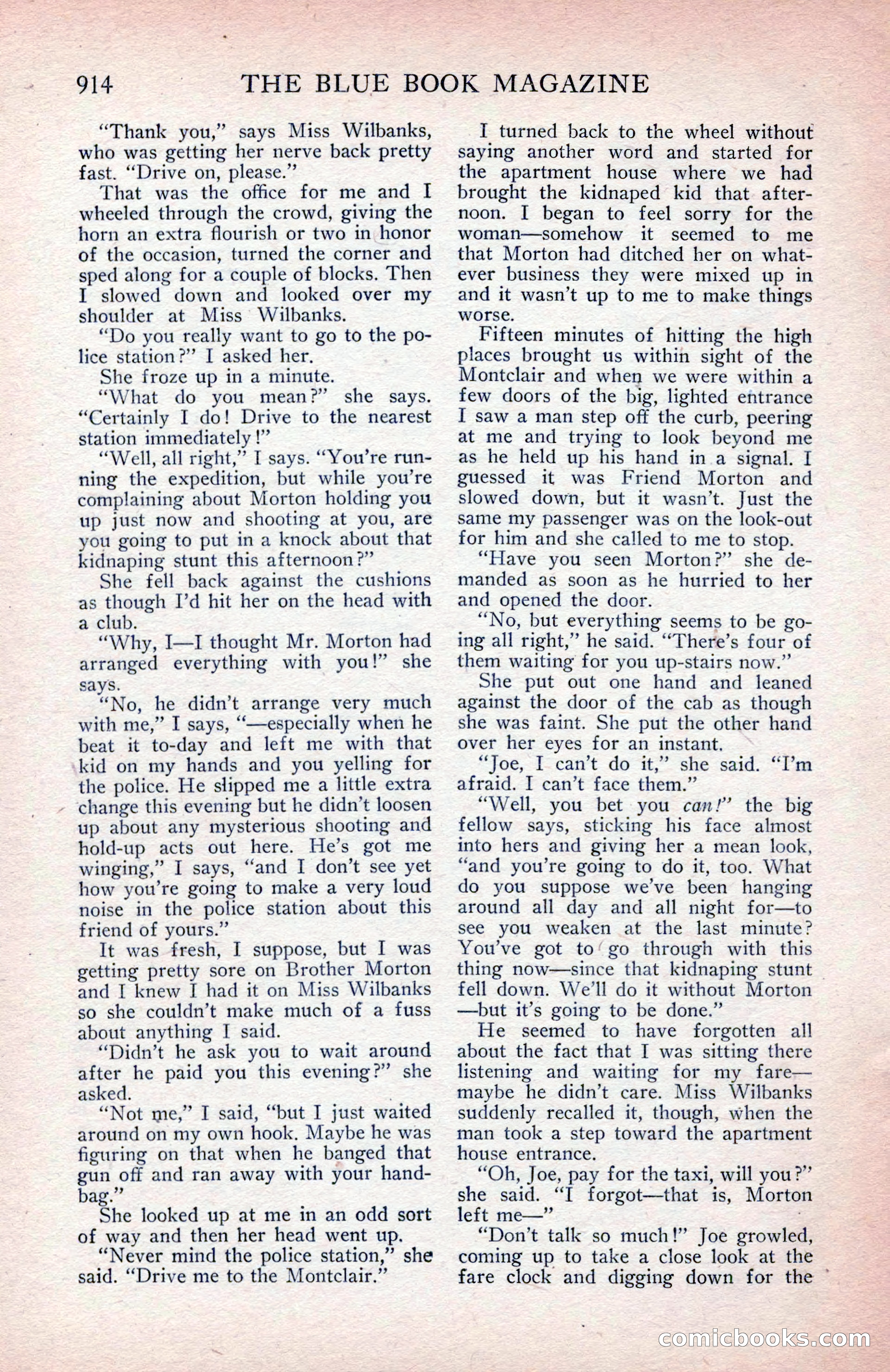 The Blue Book Magazine, March 1914 — page 84 of 222