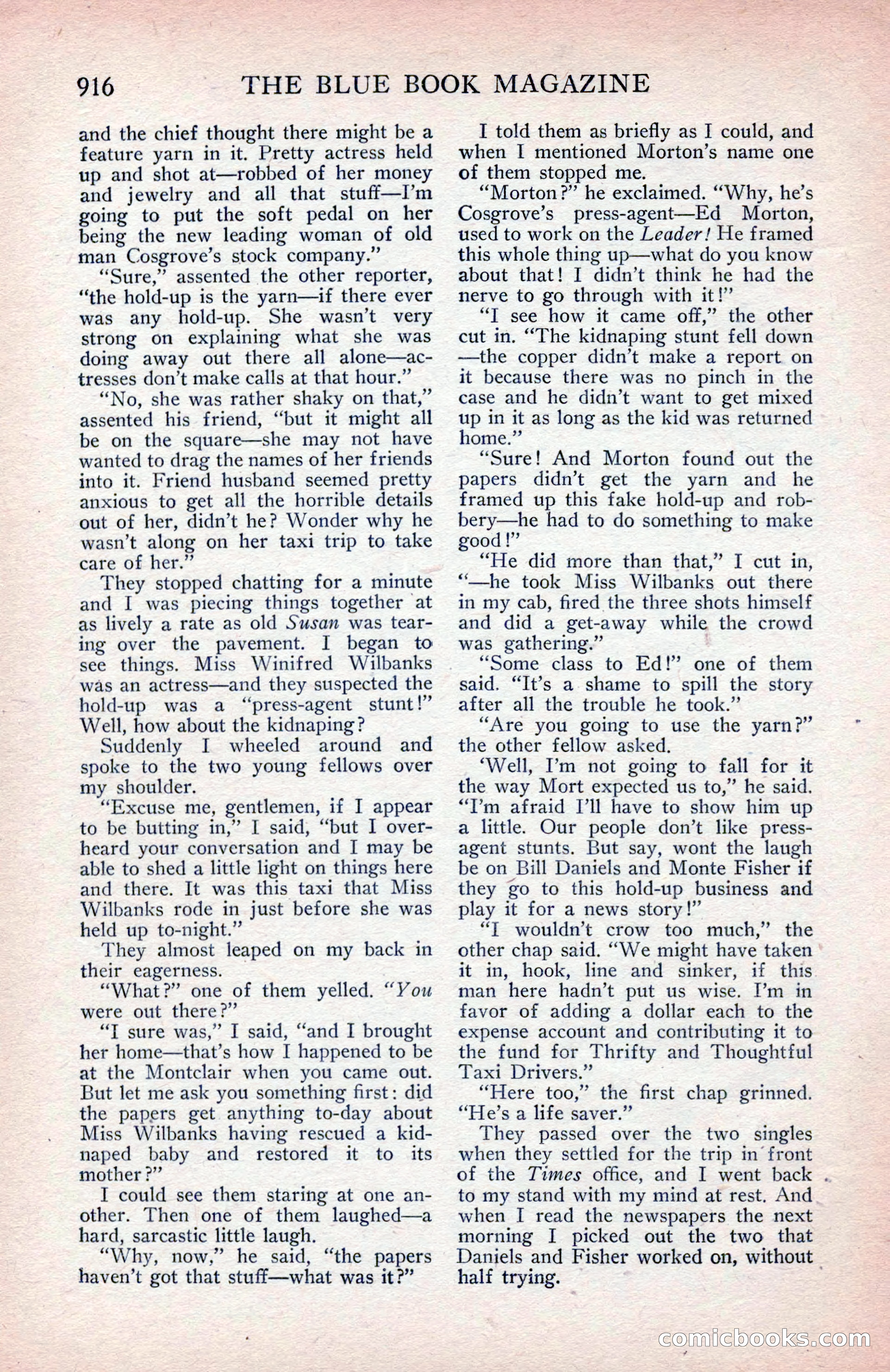 The Blue Book Magazine, March 1914 — page 86 of 222