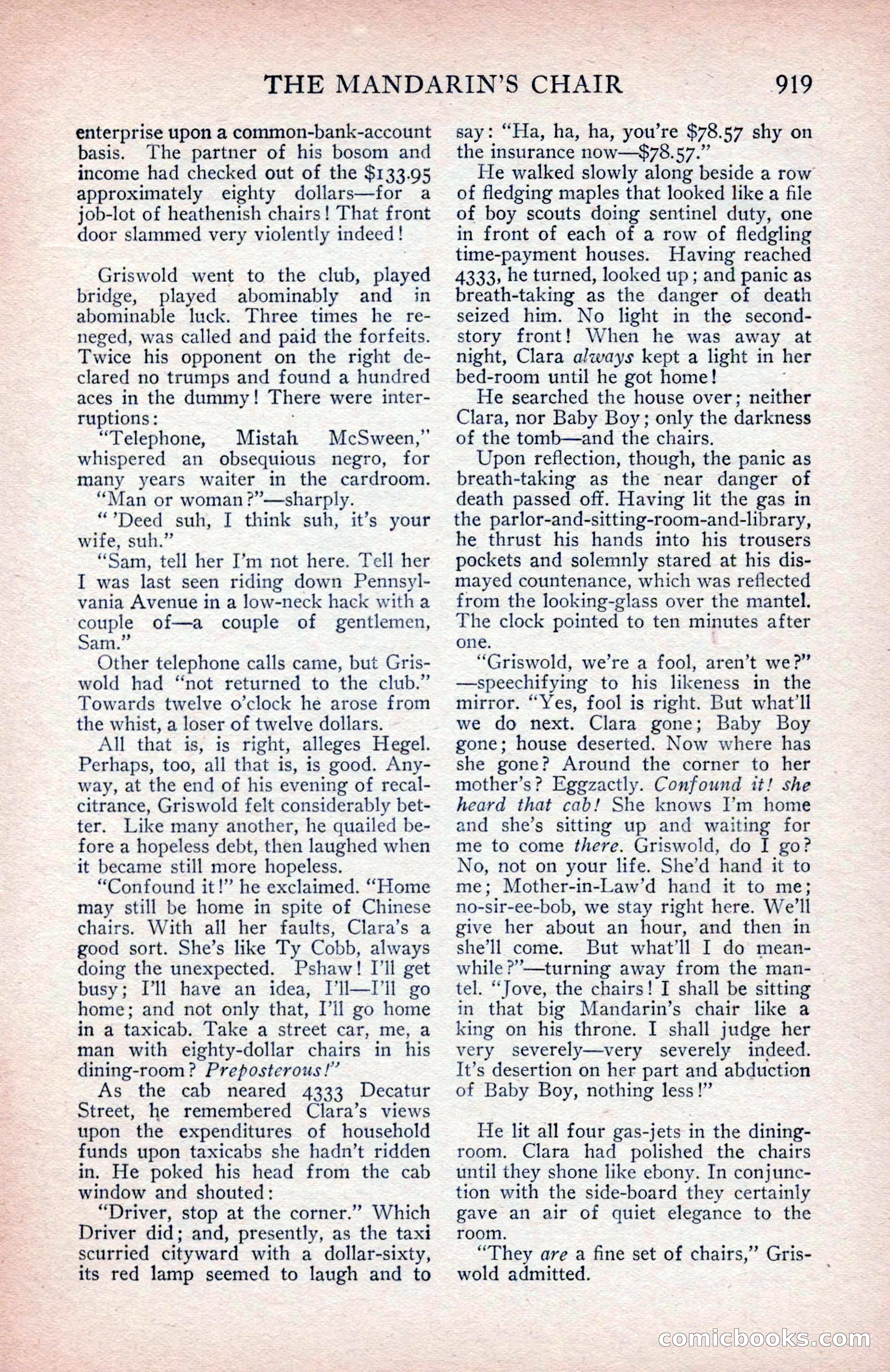 The Blue Book Magazine, March 1914 — page 89 of 222