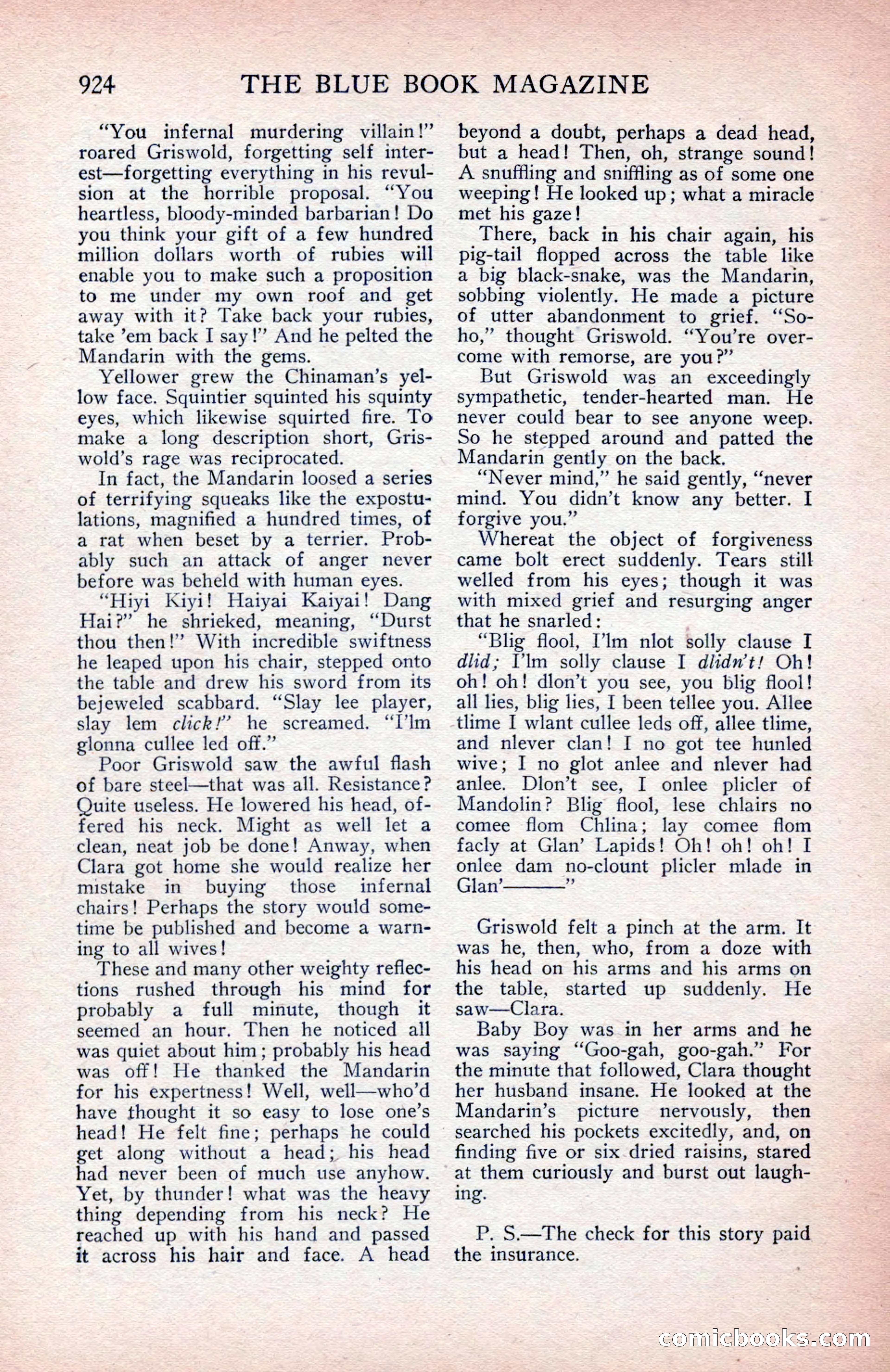 The Blue Book Magazine, March 1914 — page 94 of 222