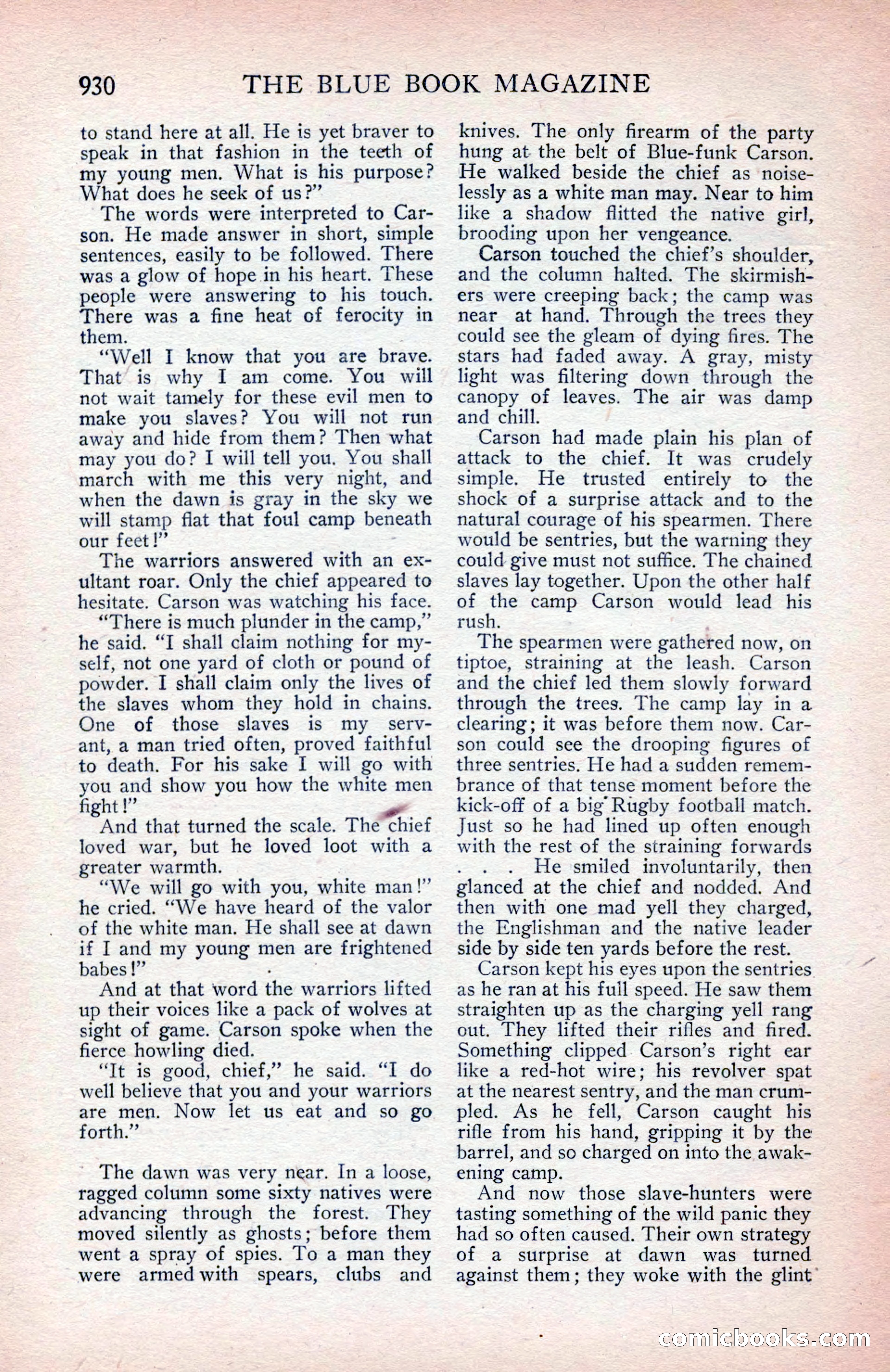 The Blue Book Magazine, March 1914 — page 100 of 222