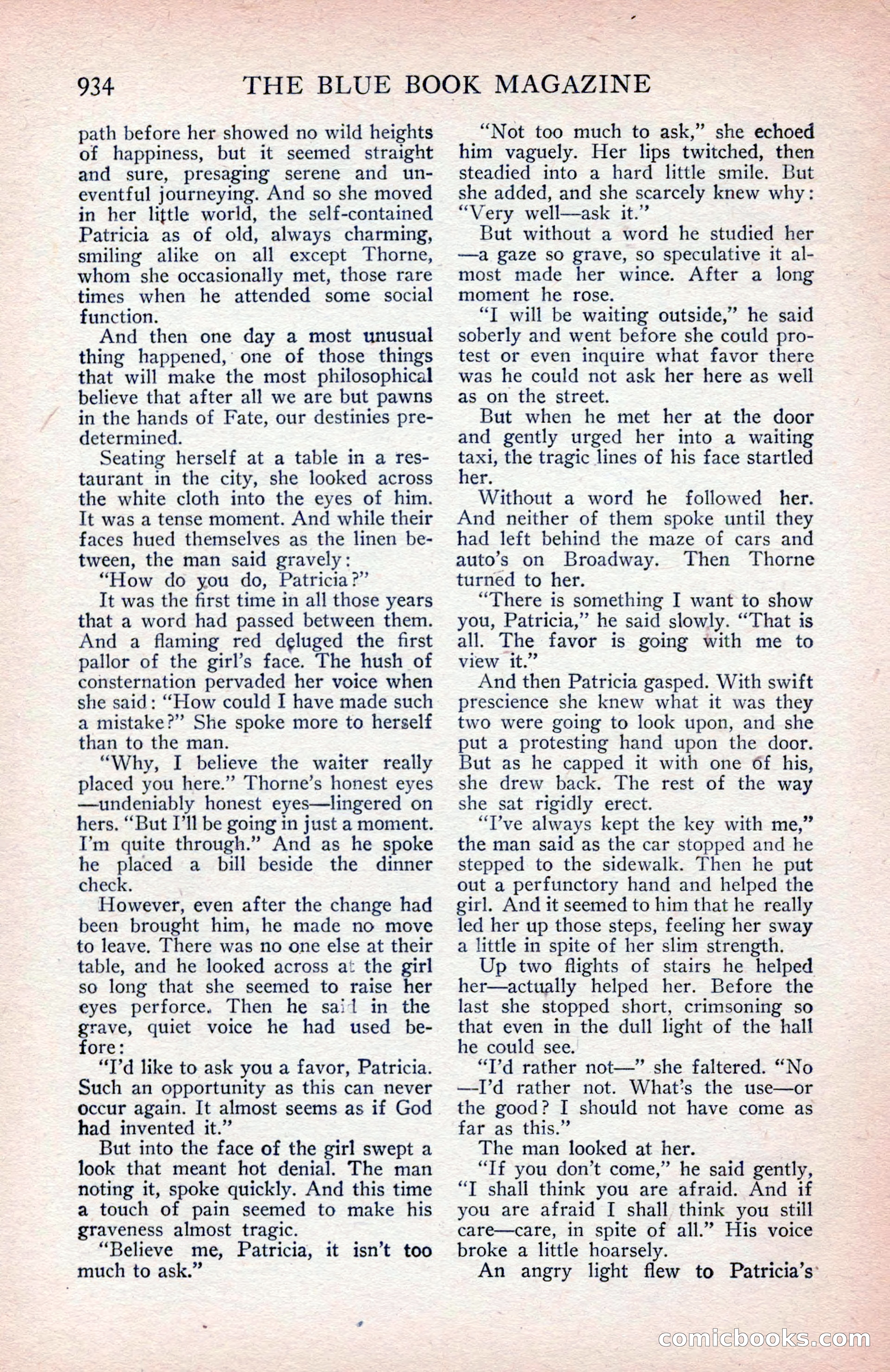 The Blue Book Magazine, March 1914 — page 104 of 222