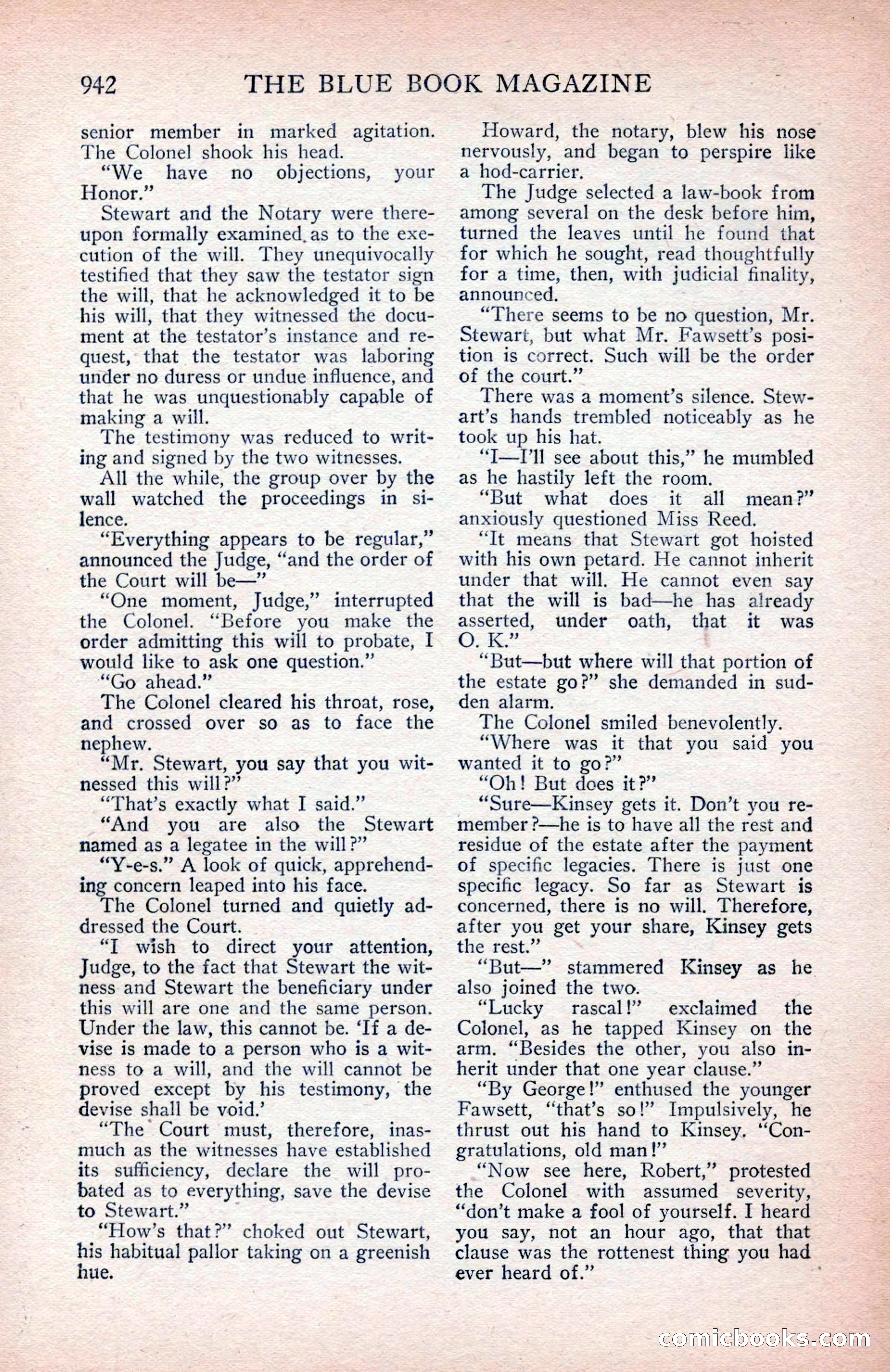 The Blue Book Magazine, March 1914 — page 112 of 222