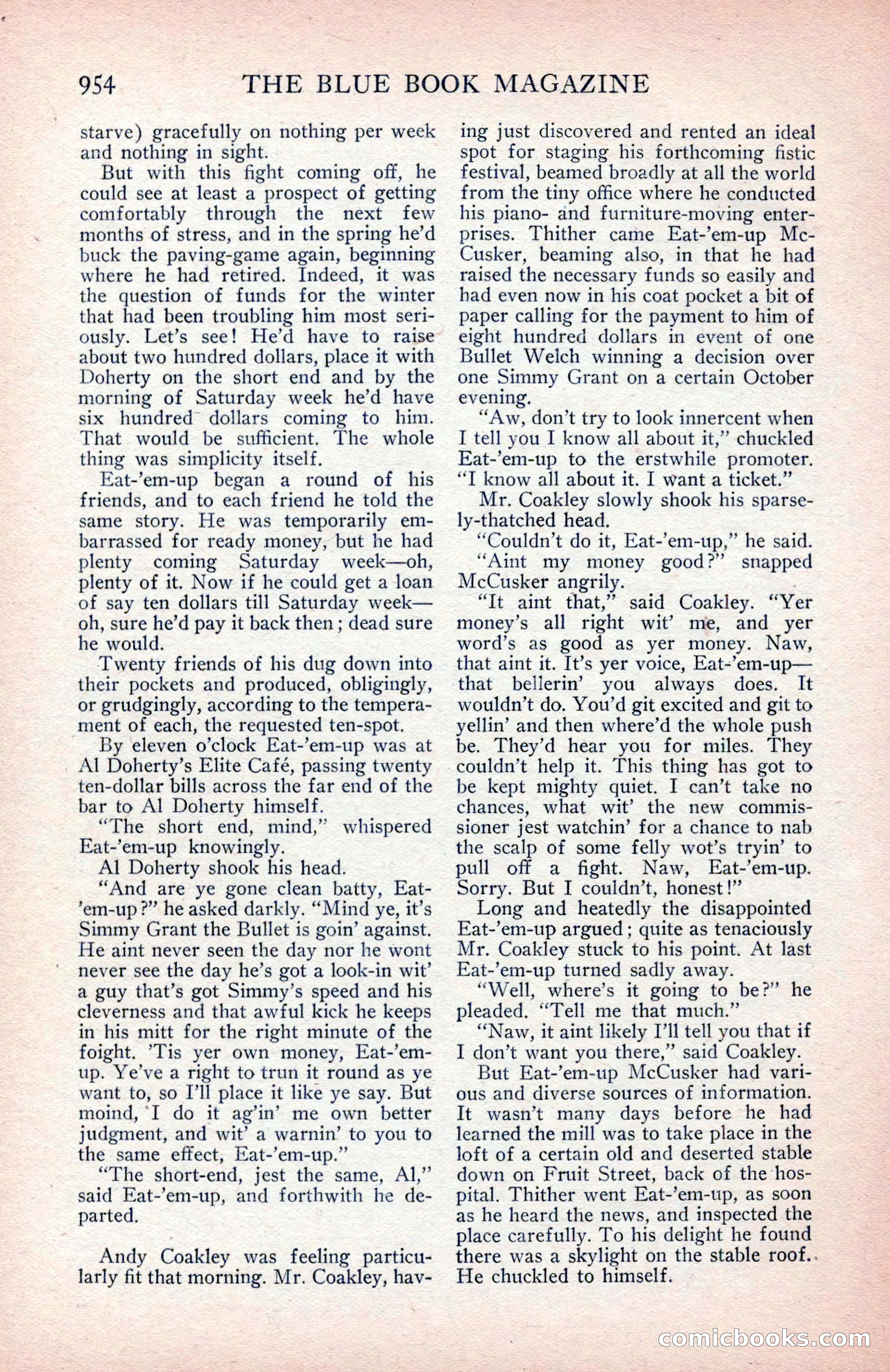 The Blue Book Magazine, March 1914 — page 124 of 222