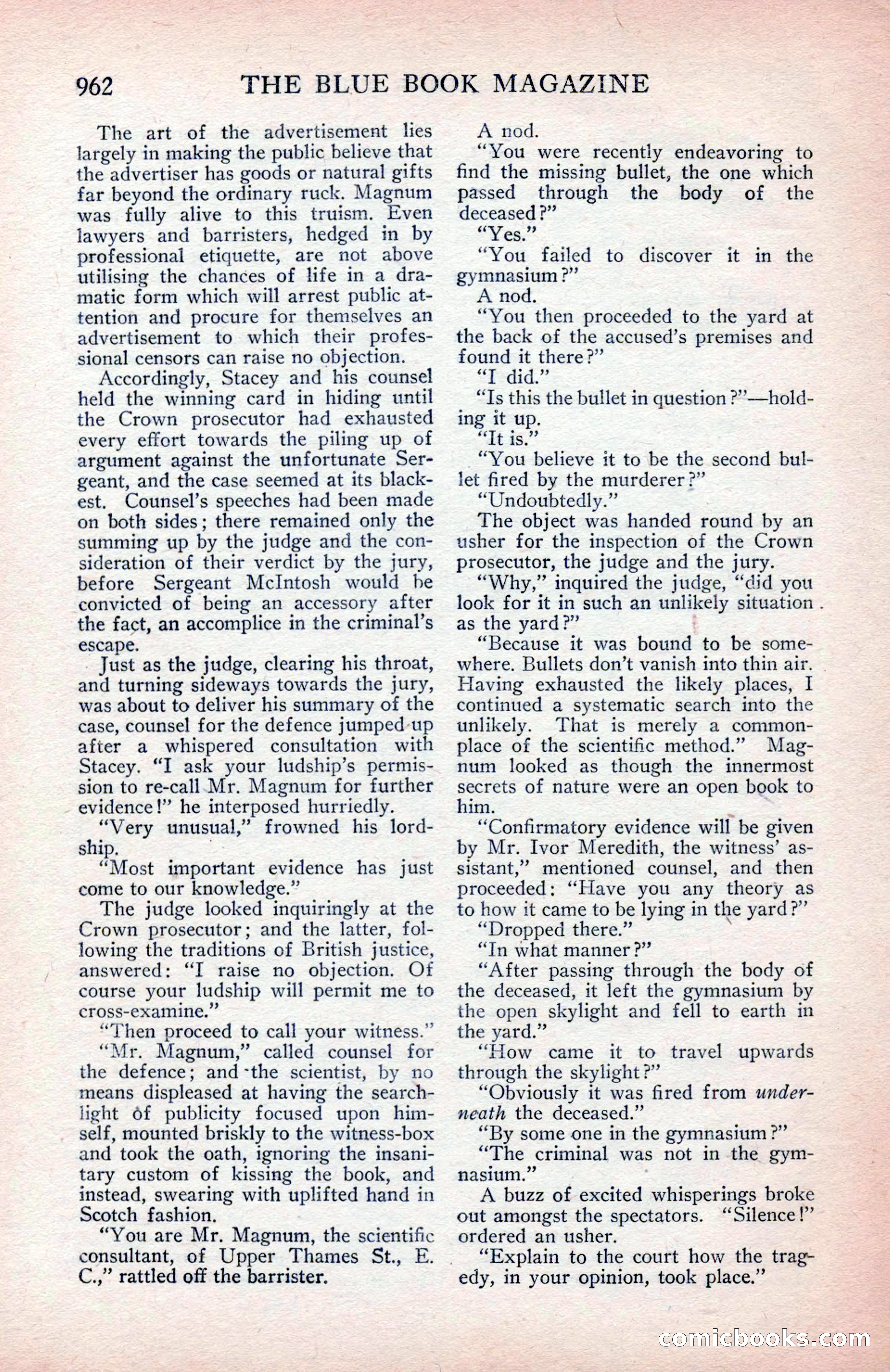 The Blue Book Magazine, March 1914 — page 132 of 222