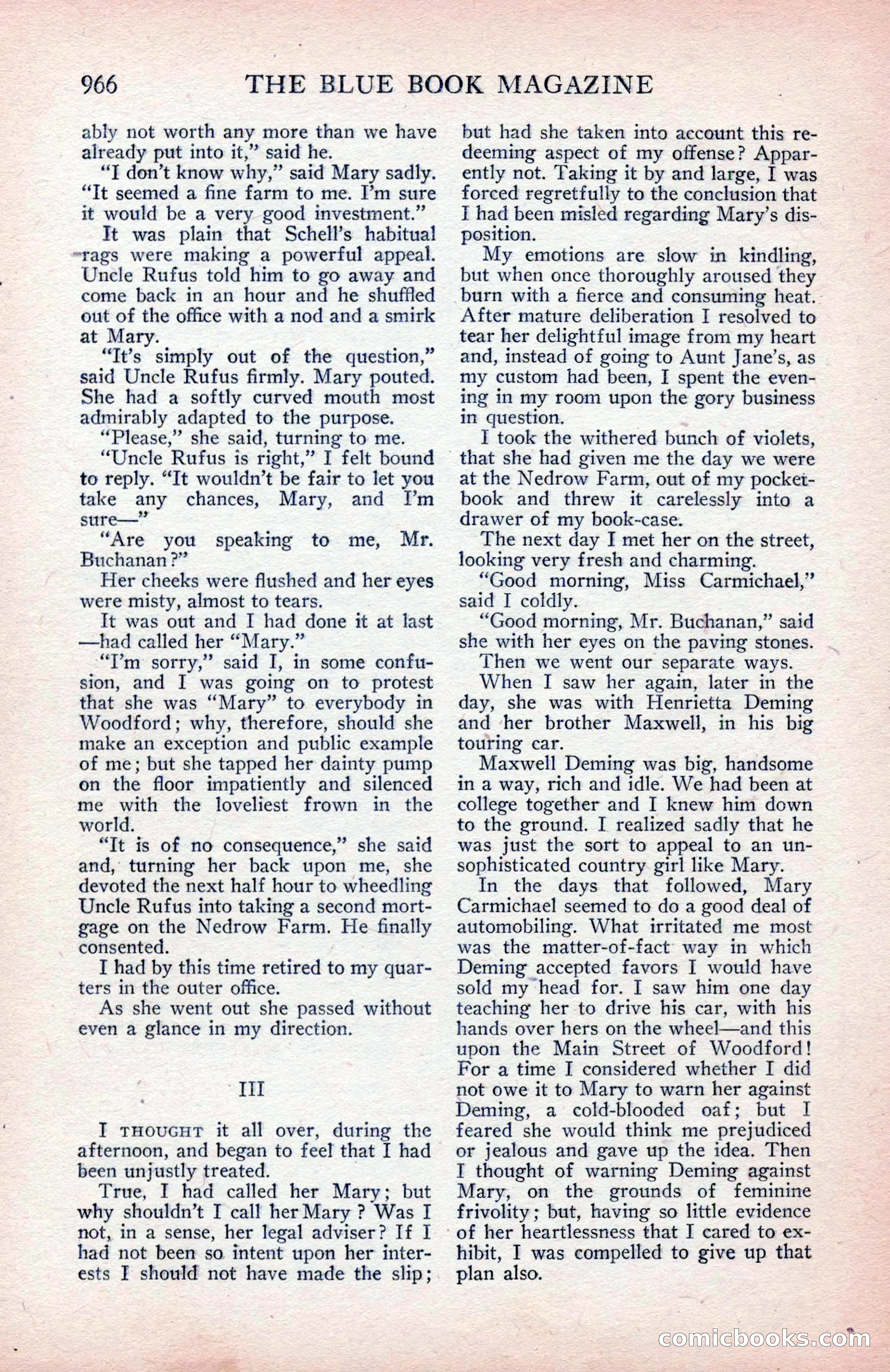 The Blue Book Magazine, March 1914 — page 136 of 222