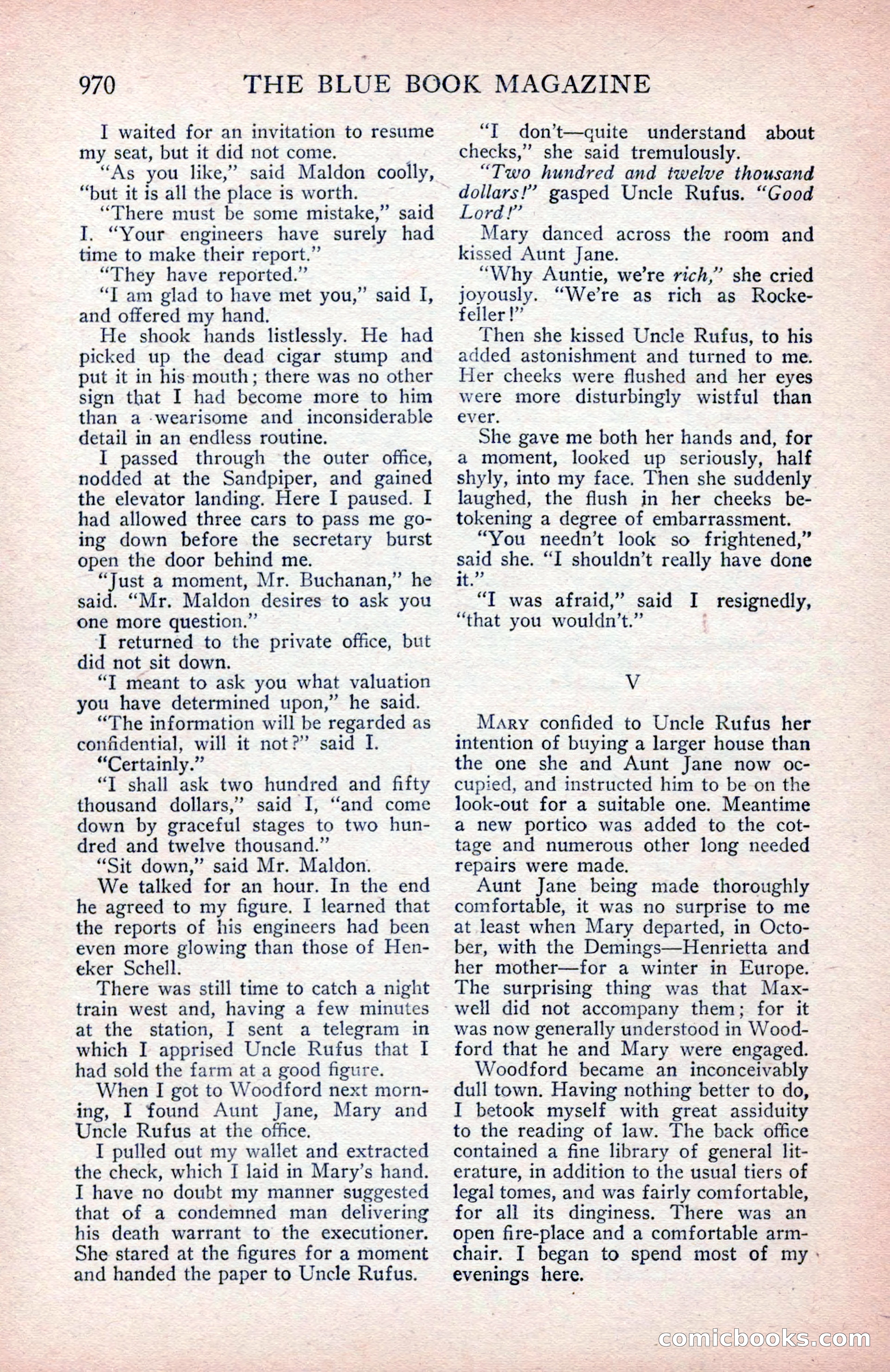 The Blue Book Magazine, March 1914 — page 140 of 222