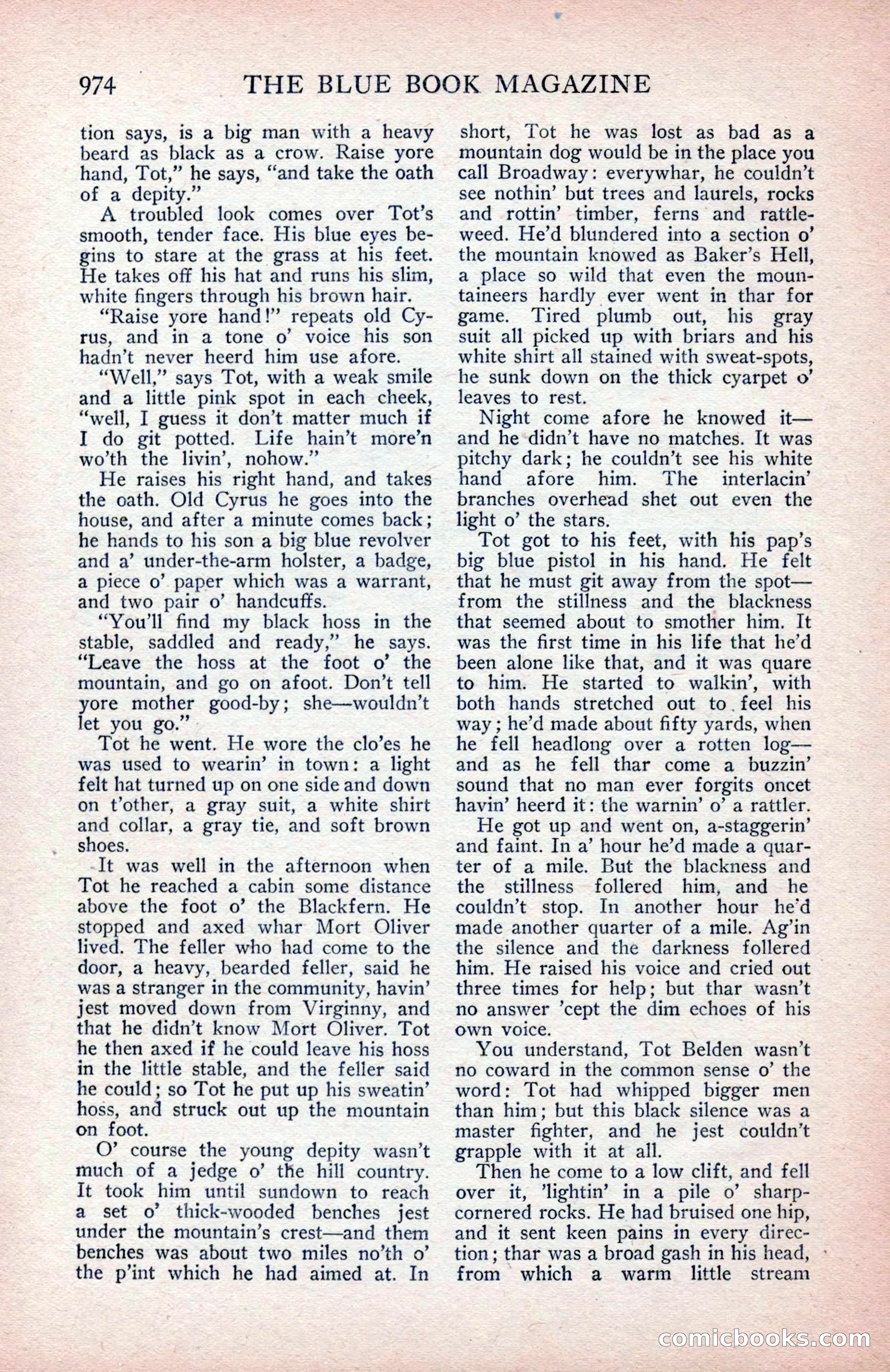 The Blue Book Magazine, March 1914 — page 144 of 222