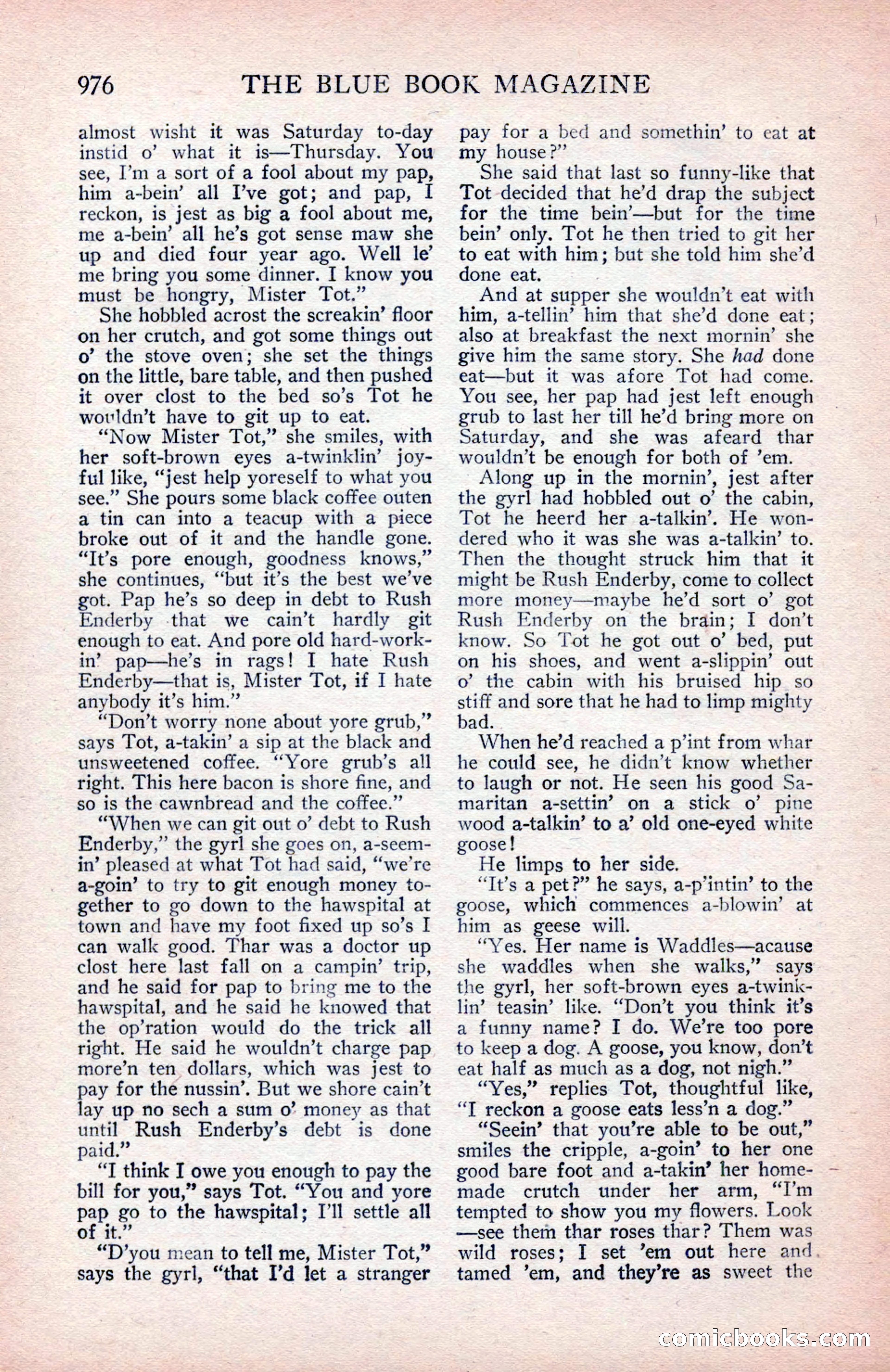 The Blue Book Magazine, March 1914 — page 146 of 222