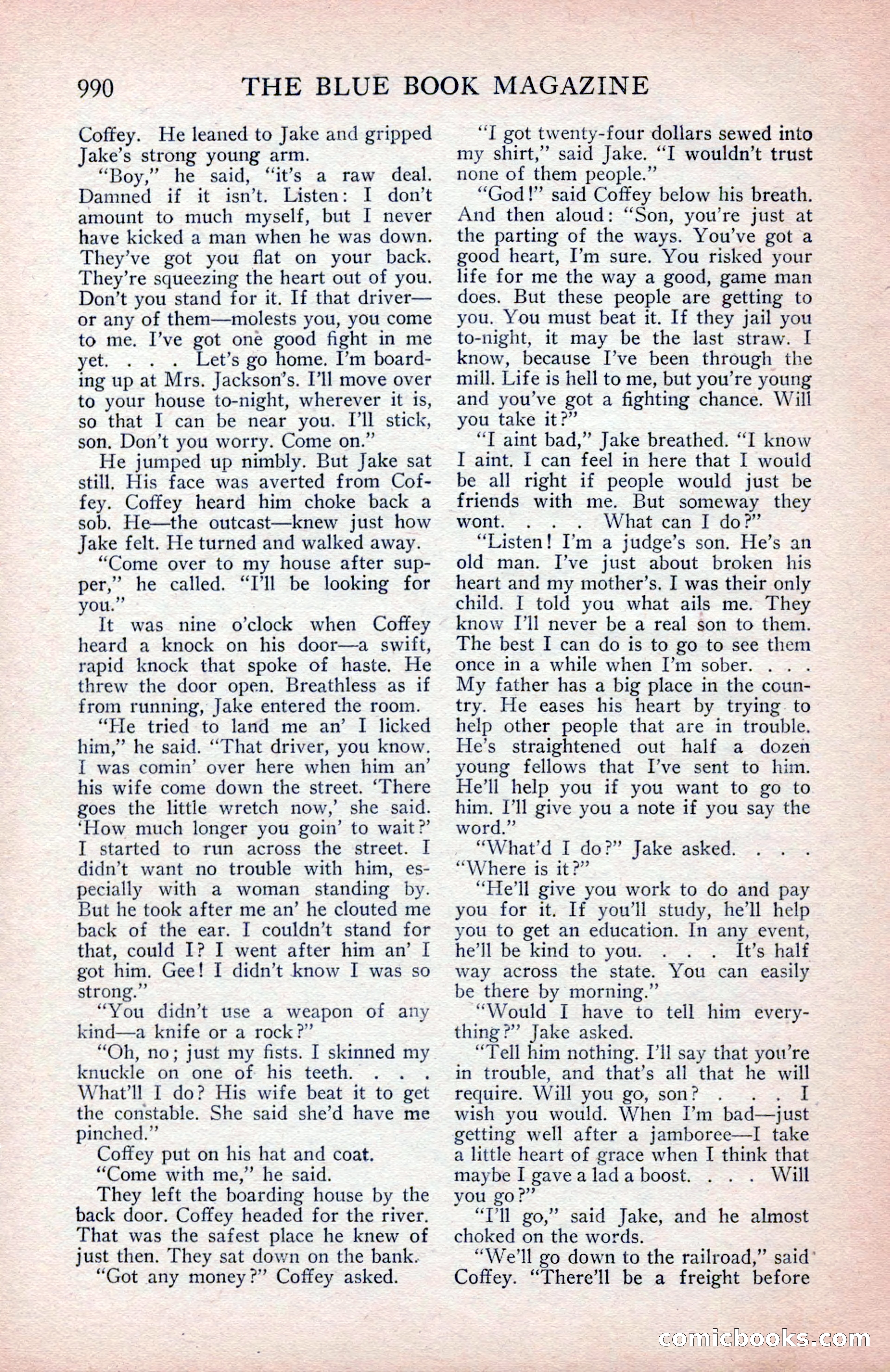 The Blue Book Magazine, March 1914 — page 160 of 222