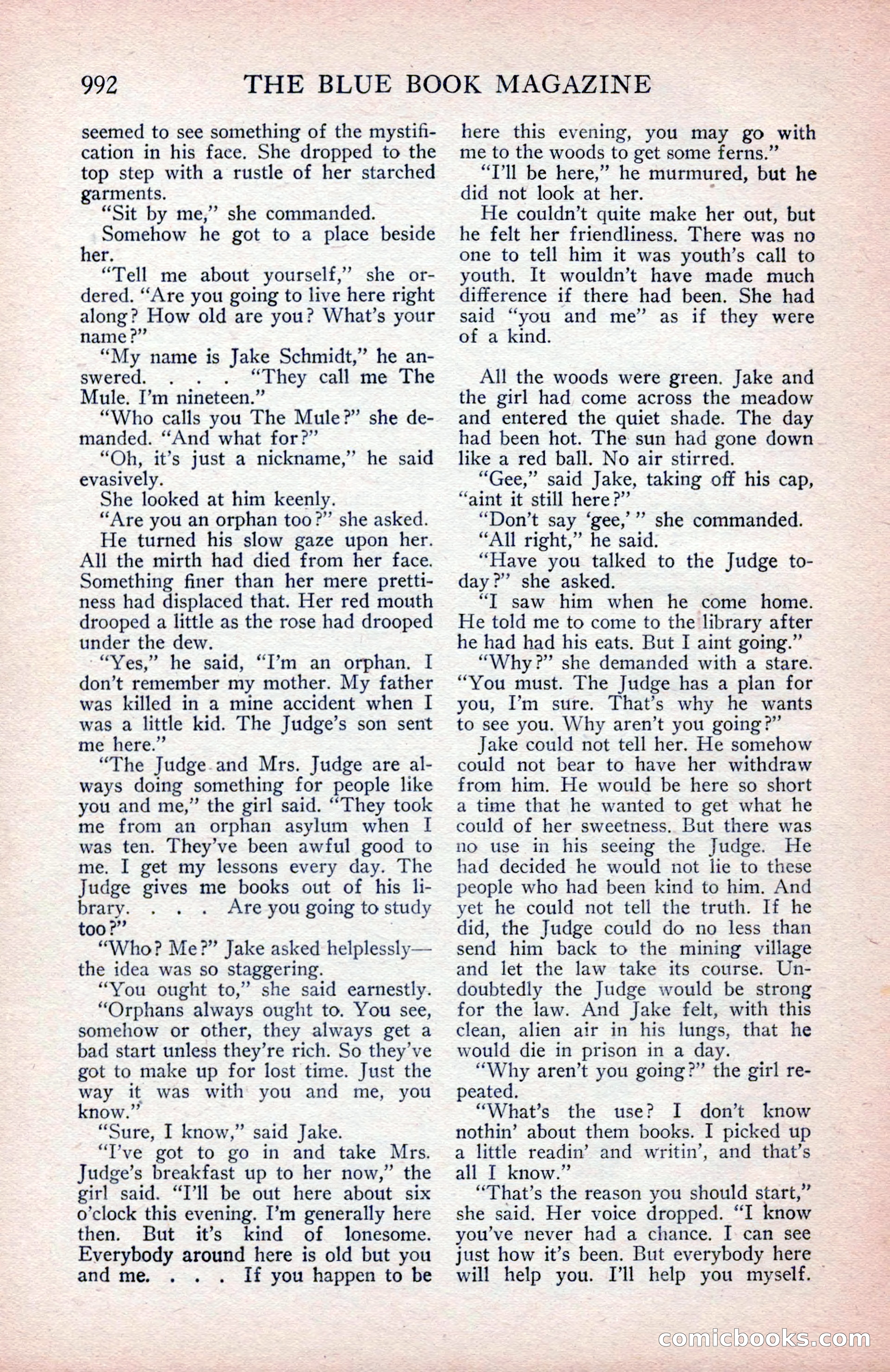 The Blue Book Magazine, March 1914 — page 162 of 222