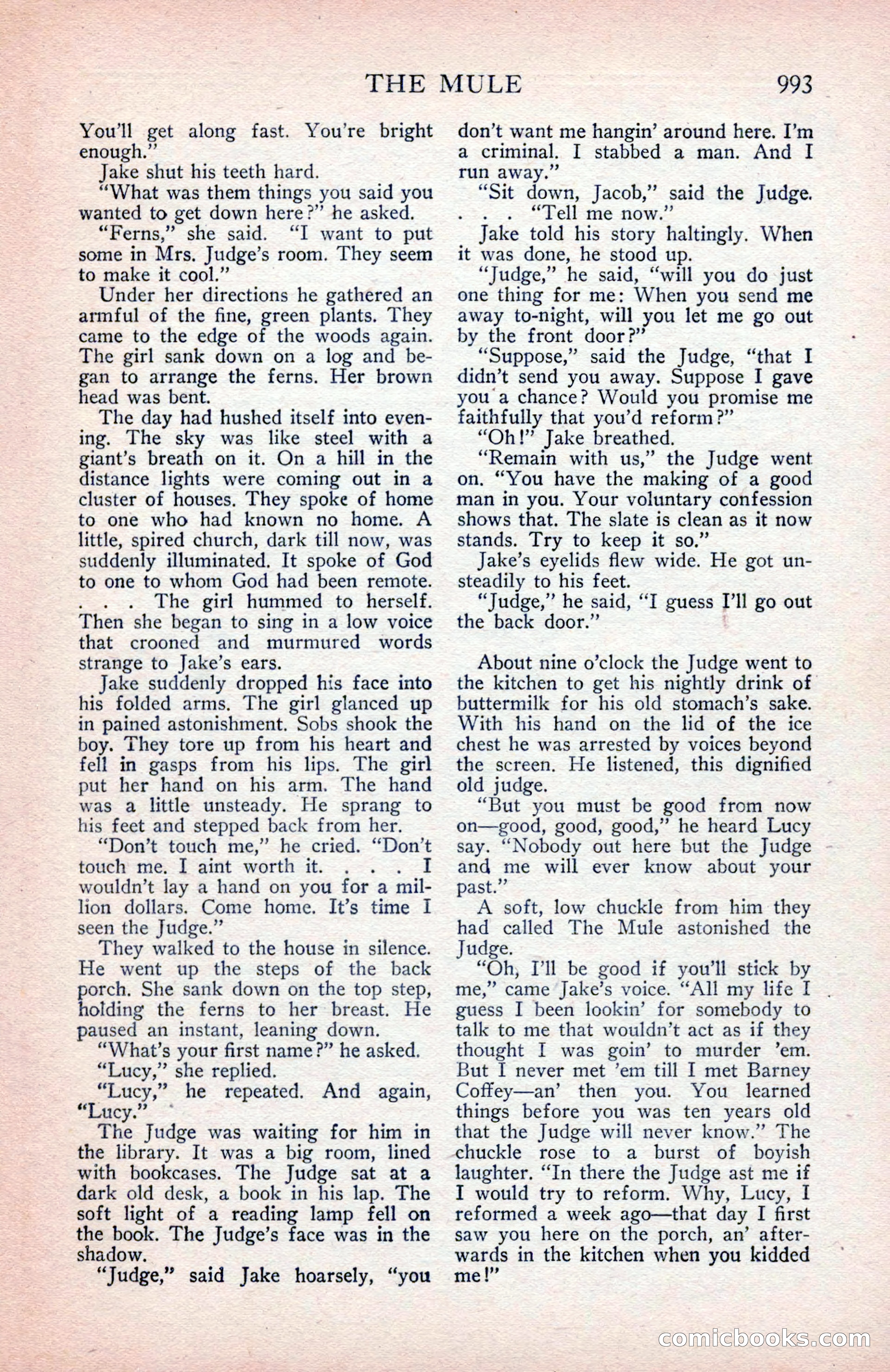 The Blue Book Magazine, March 1914 — page 163 of 222
