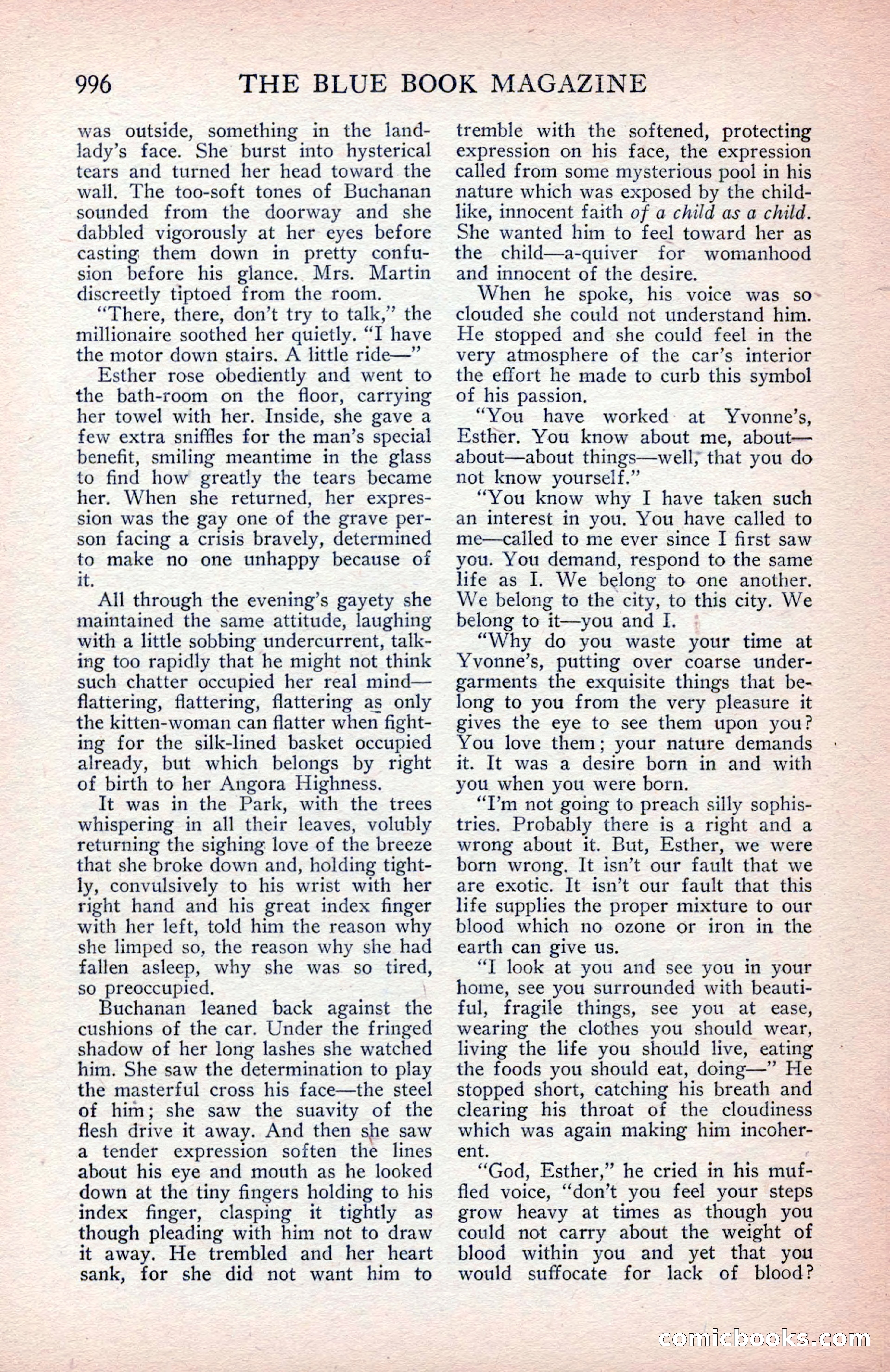 The Blue Book Magazine, March 1914 — page 166 of 222