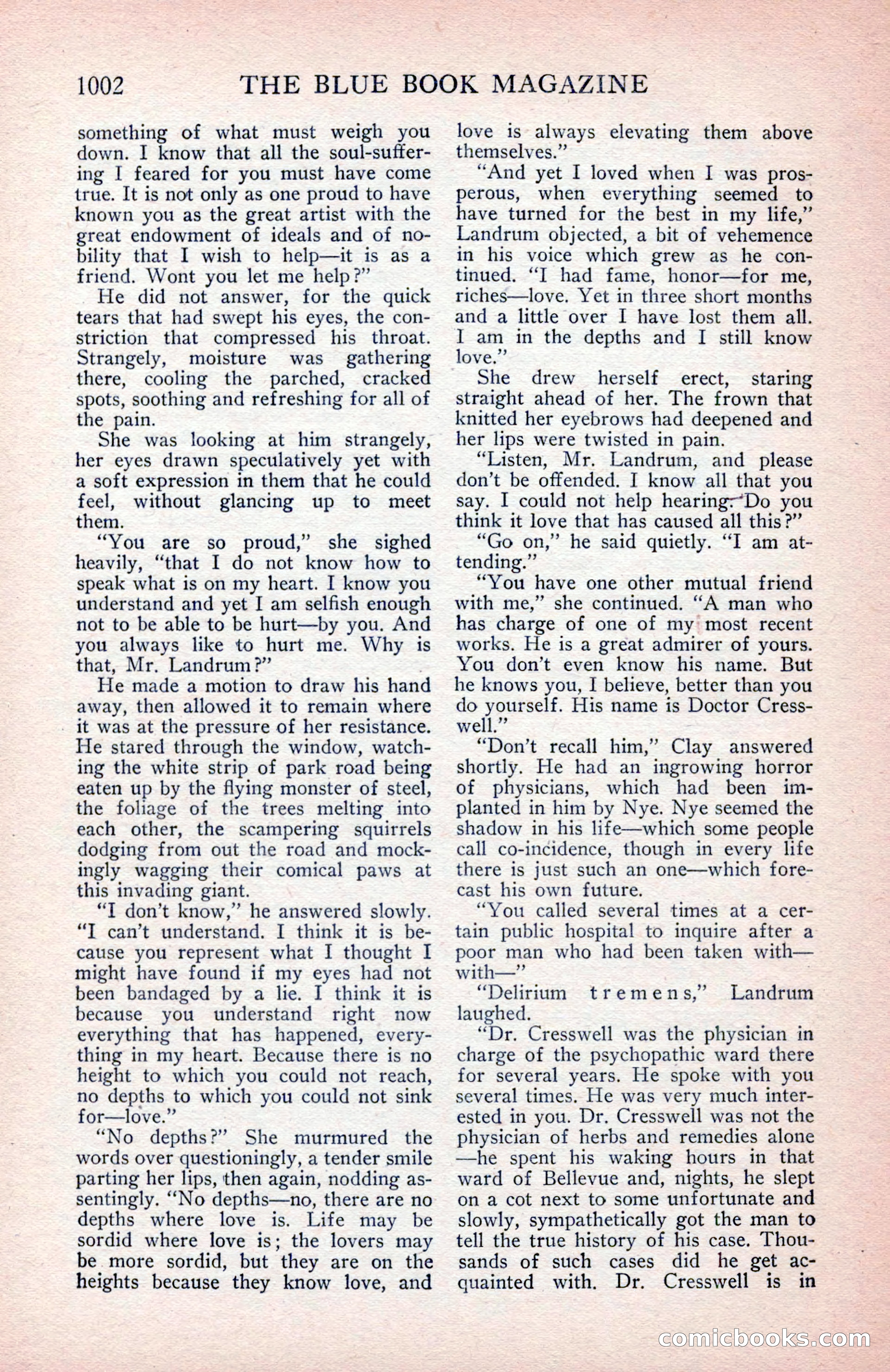 The Blue Book Magazine, March 1914 — page 172 of 222