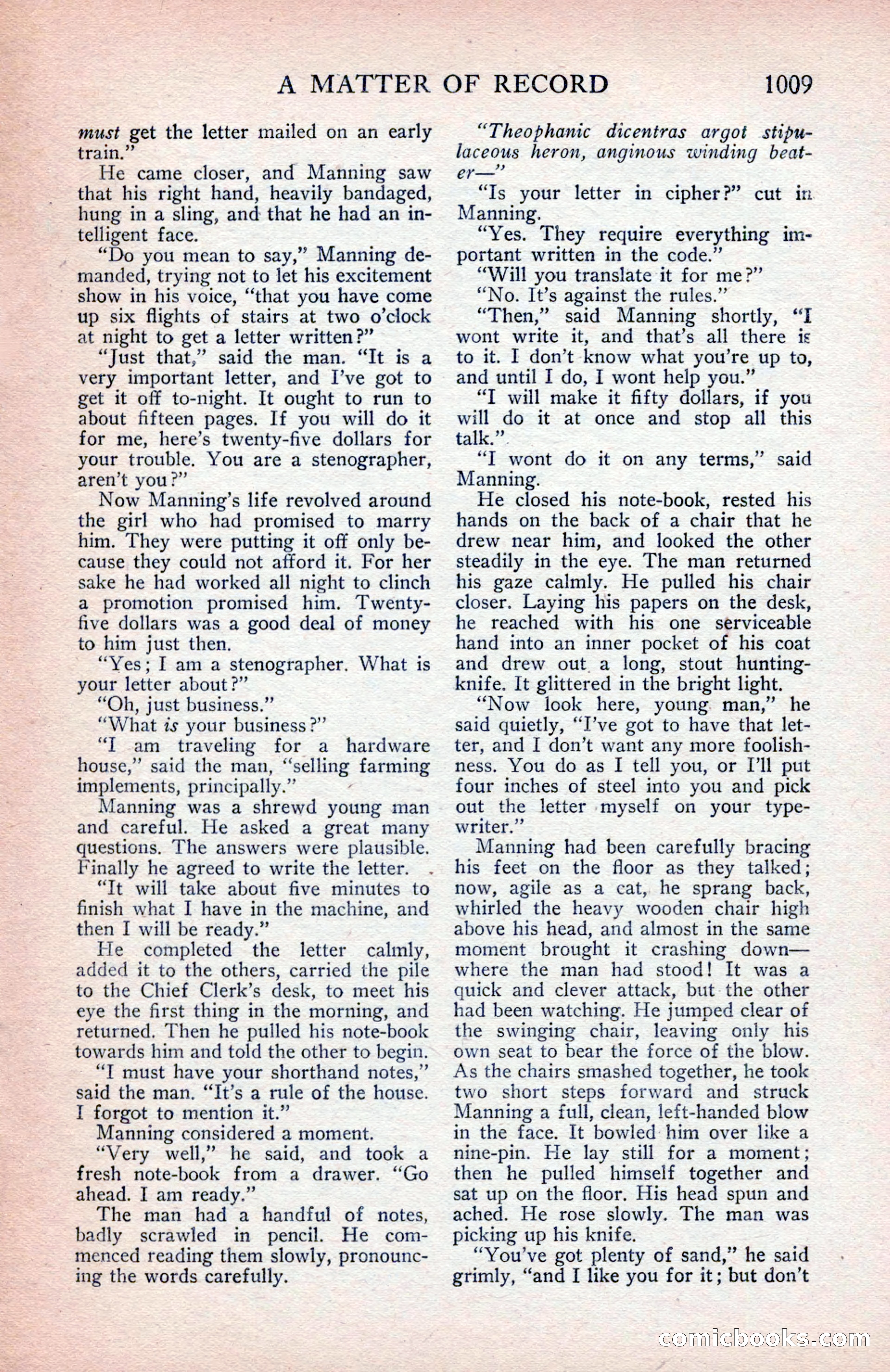 The Blue Book Magazine, March 1914 — page 179 of 222