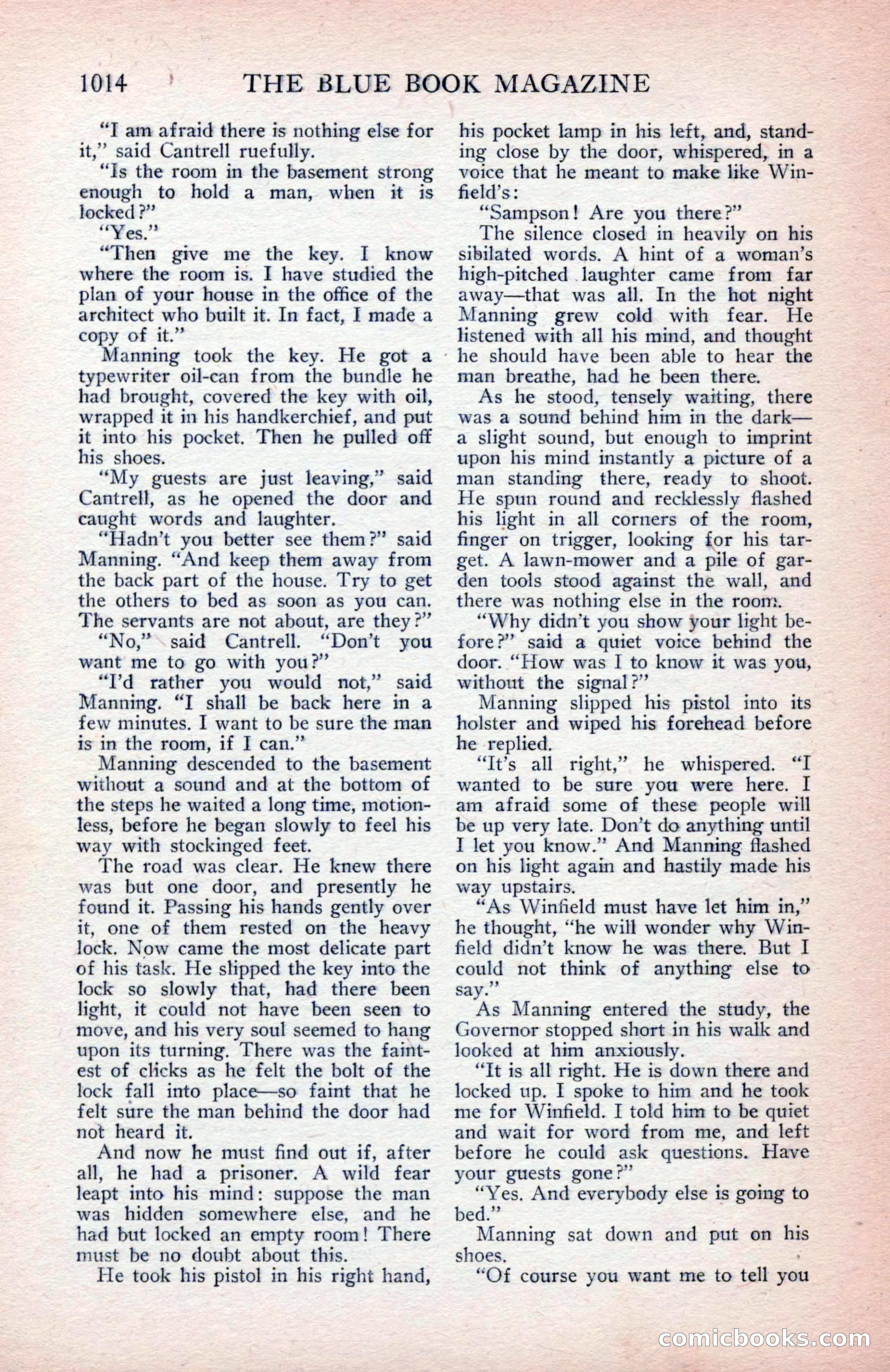 The Blue Book Magazine, March 1914 — page 184 of 222
