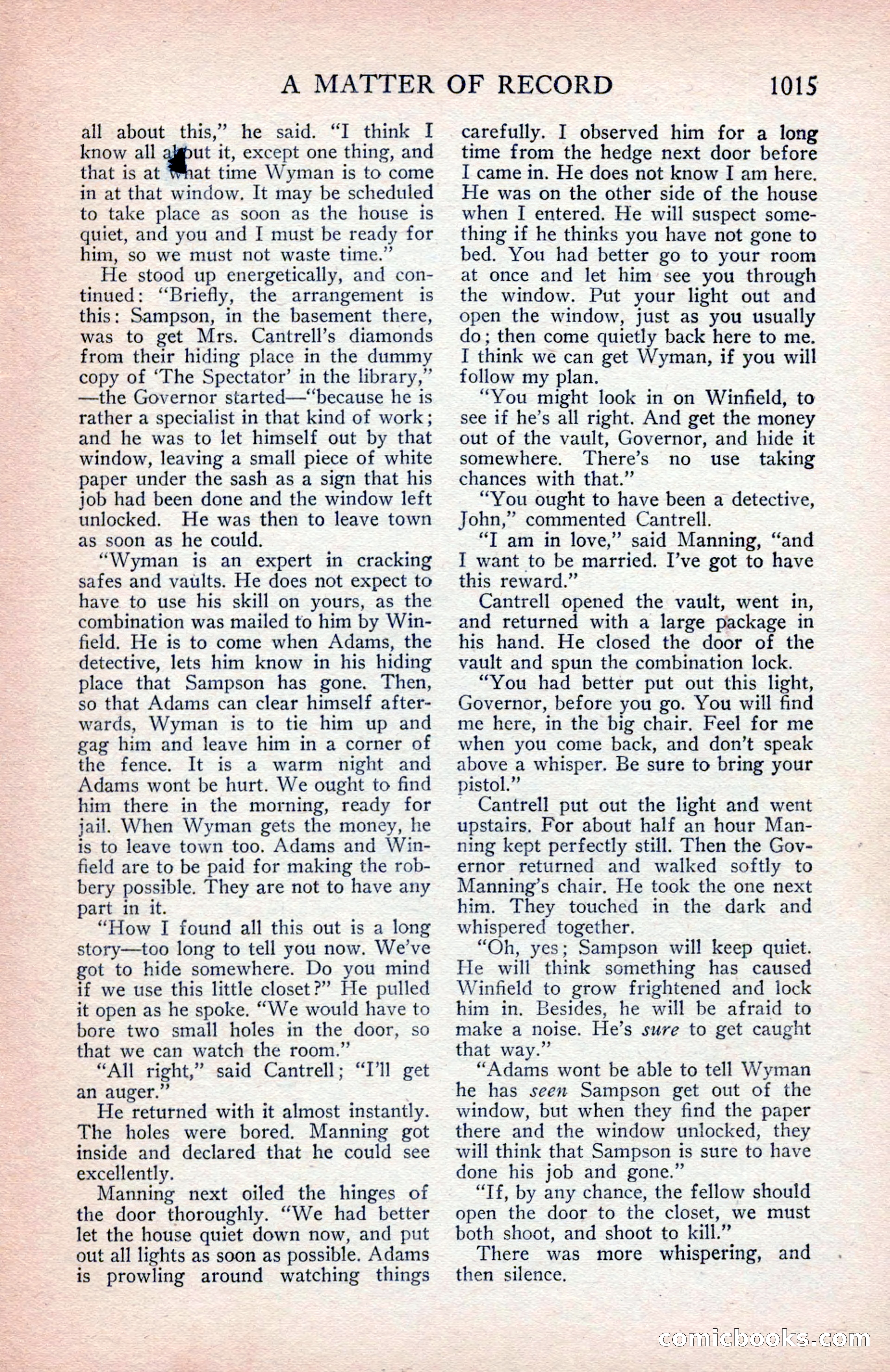 The Blue Book Magazine, March 1914 — page 185 of 222