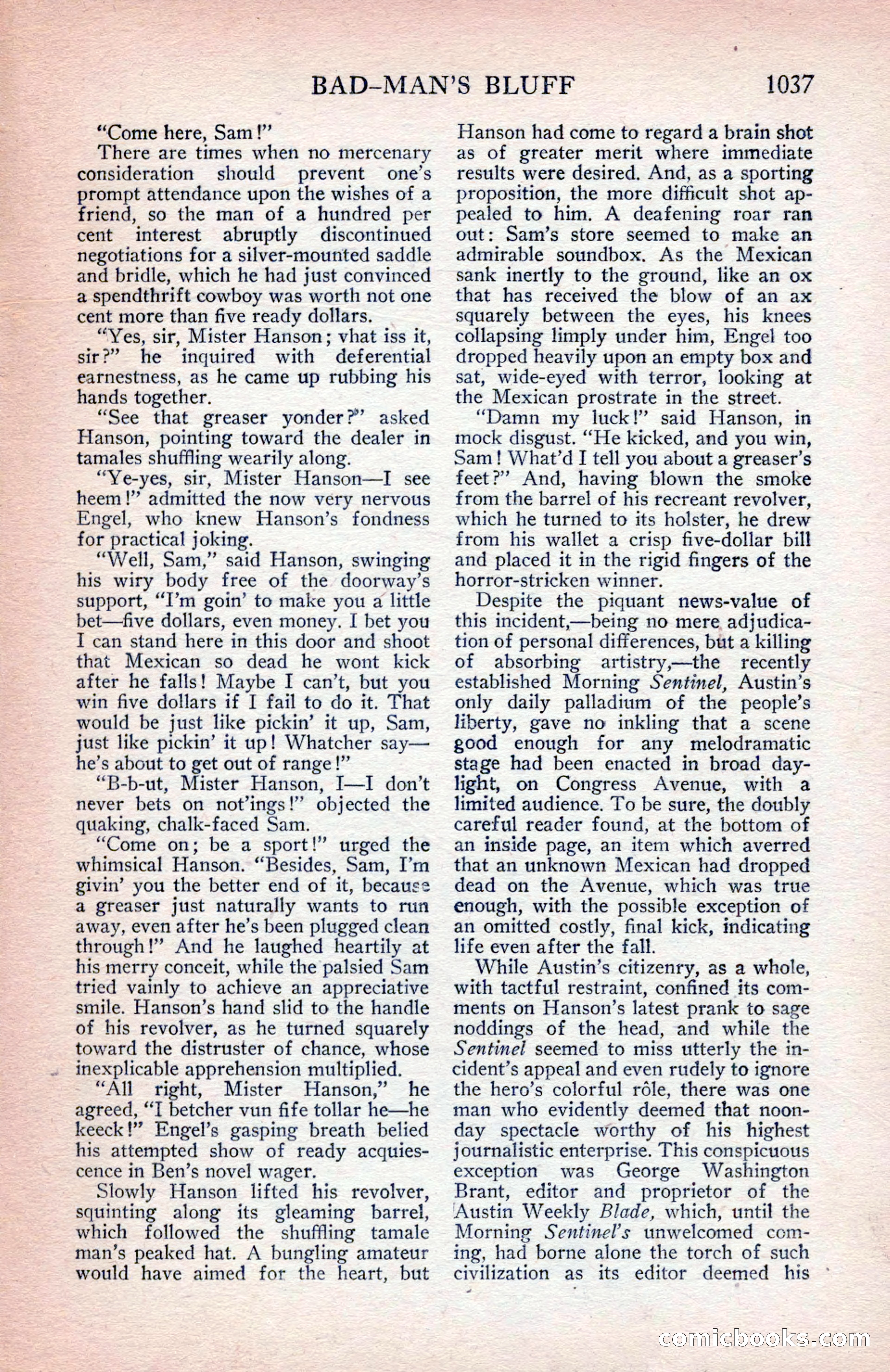 The Blue Book Magazine, March 1914 — page 207 of 222