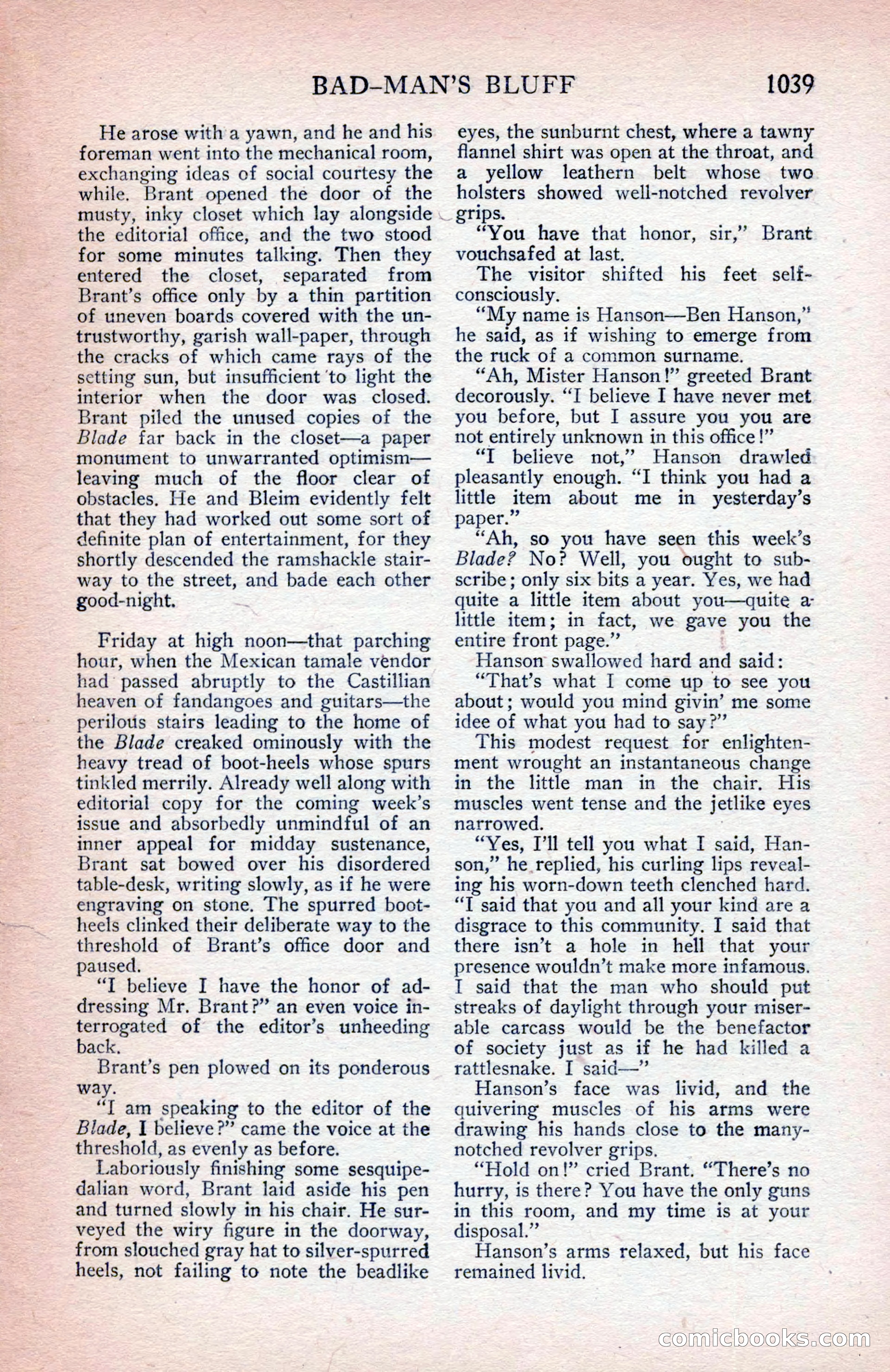 The Blue Book Magazine, March 1914 — page 209 of 222
